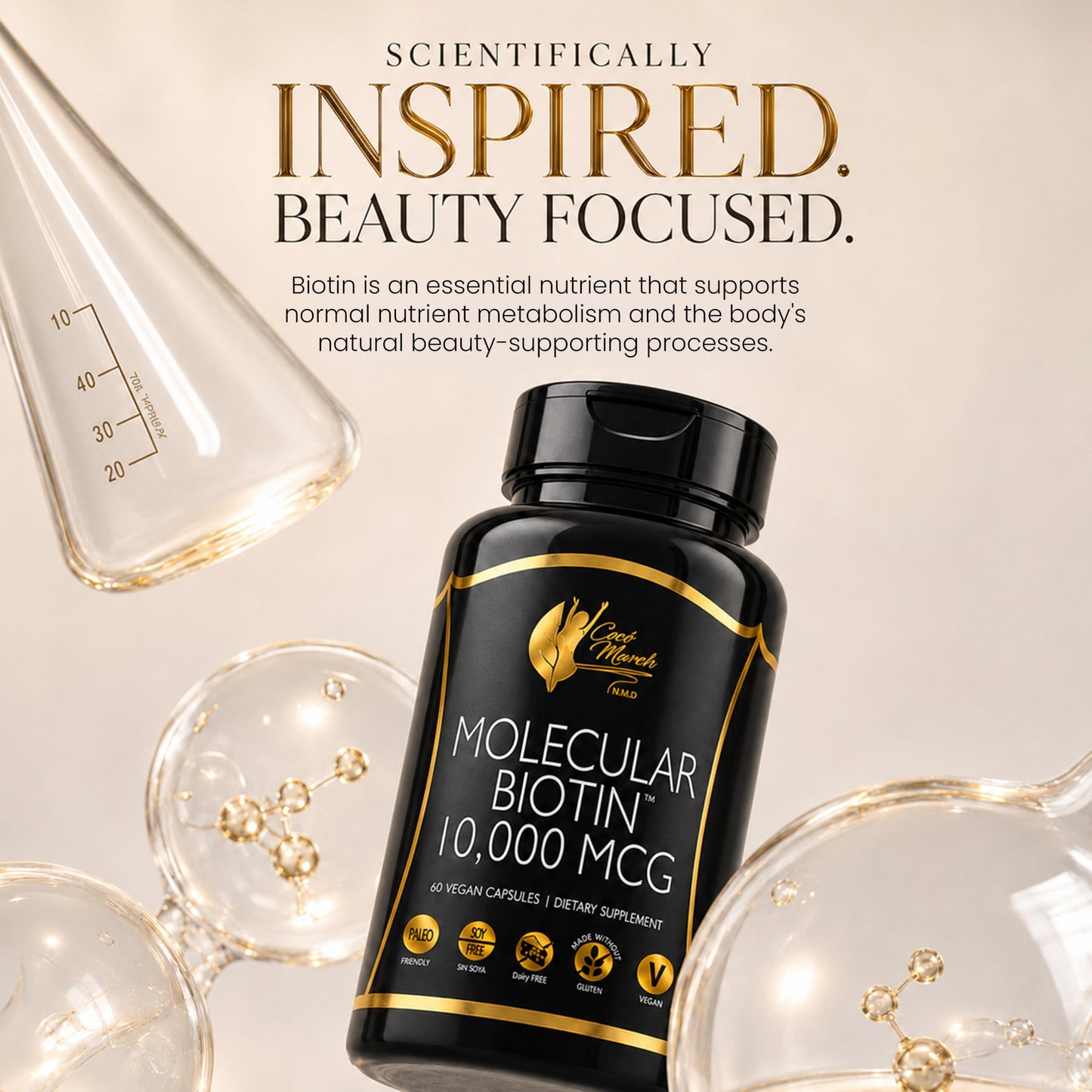 Cocó March N.M.D Molecular Biotin Capsule 1 Count