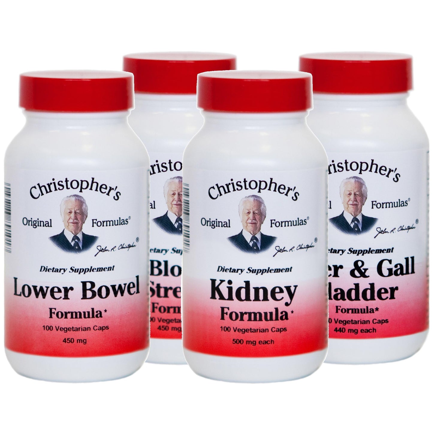 Christopher's Original Formulas Herbal Cleansing Starter Kit 1200 Capsules