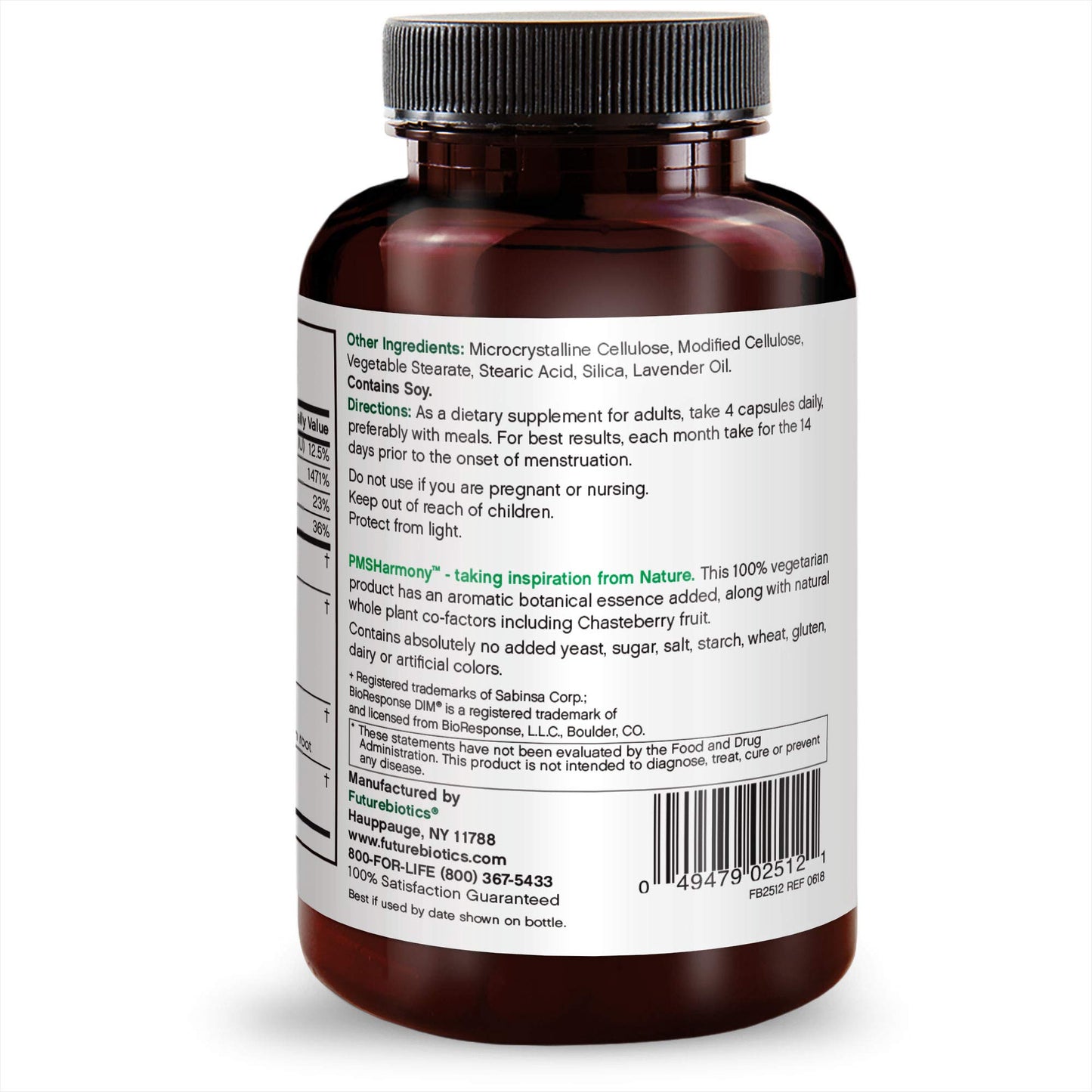 Futurebiotics Pmsharmony Veg-Capsules 56 Count