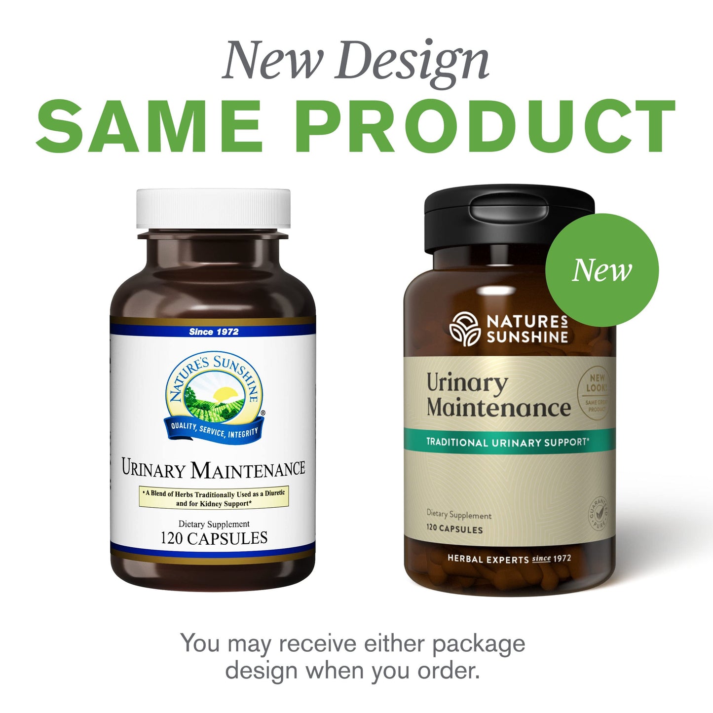 Nature's Sunshine Urinary Maintenance Capsules 120