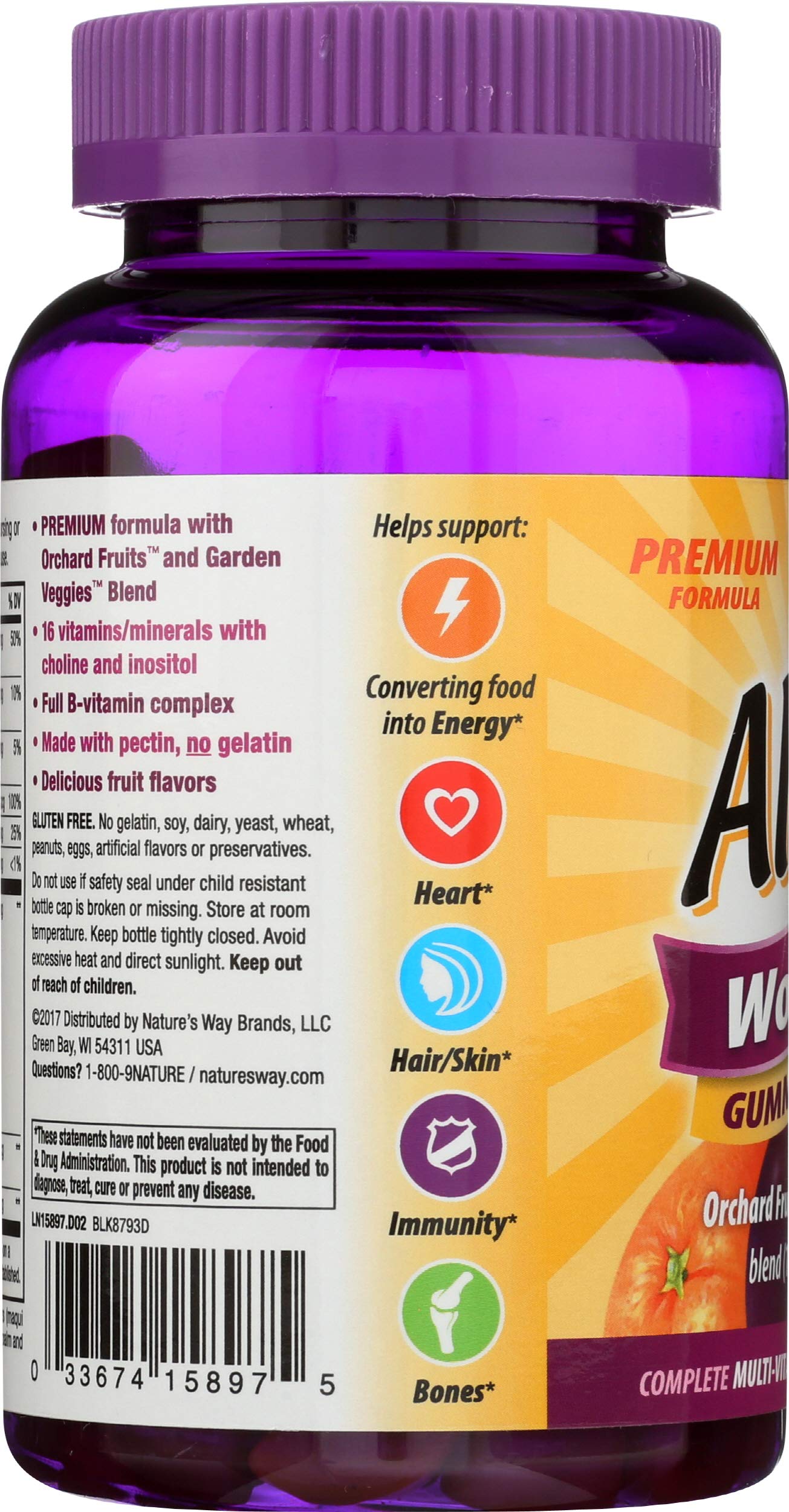 Nature's Way Alive Women's Gummy Vitamins 75 Count