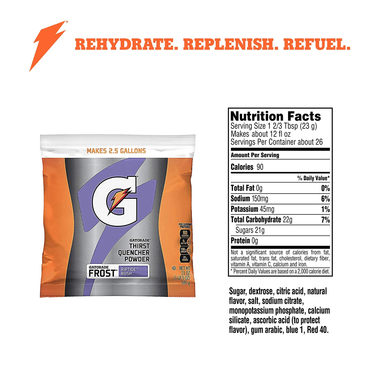 Gatorade Powder Riptide Rush 672