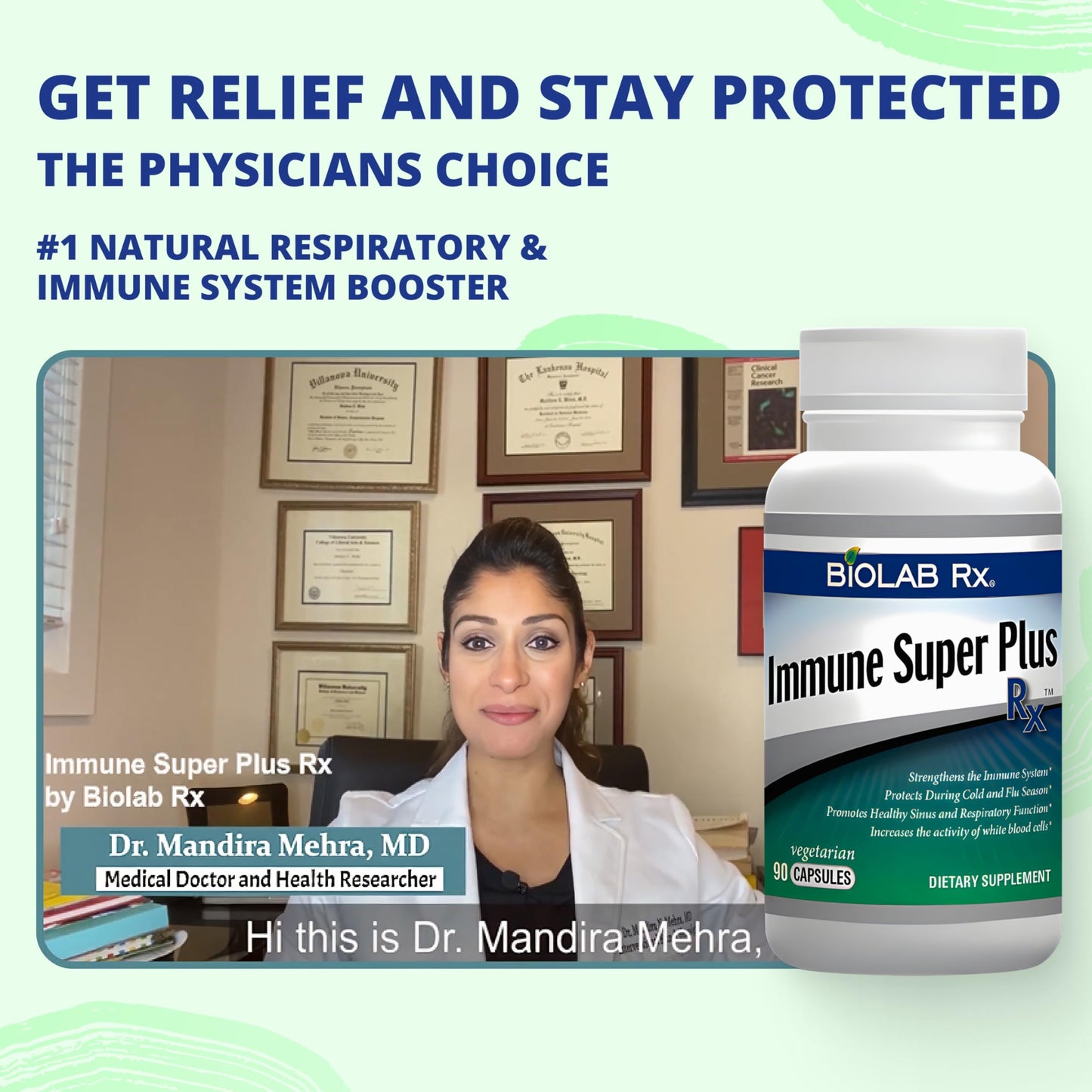 BioLab Rx Immune Super Plus Rx Capsules 90 Count