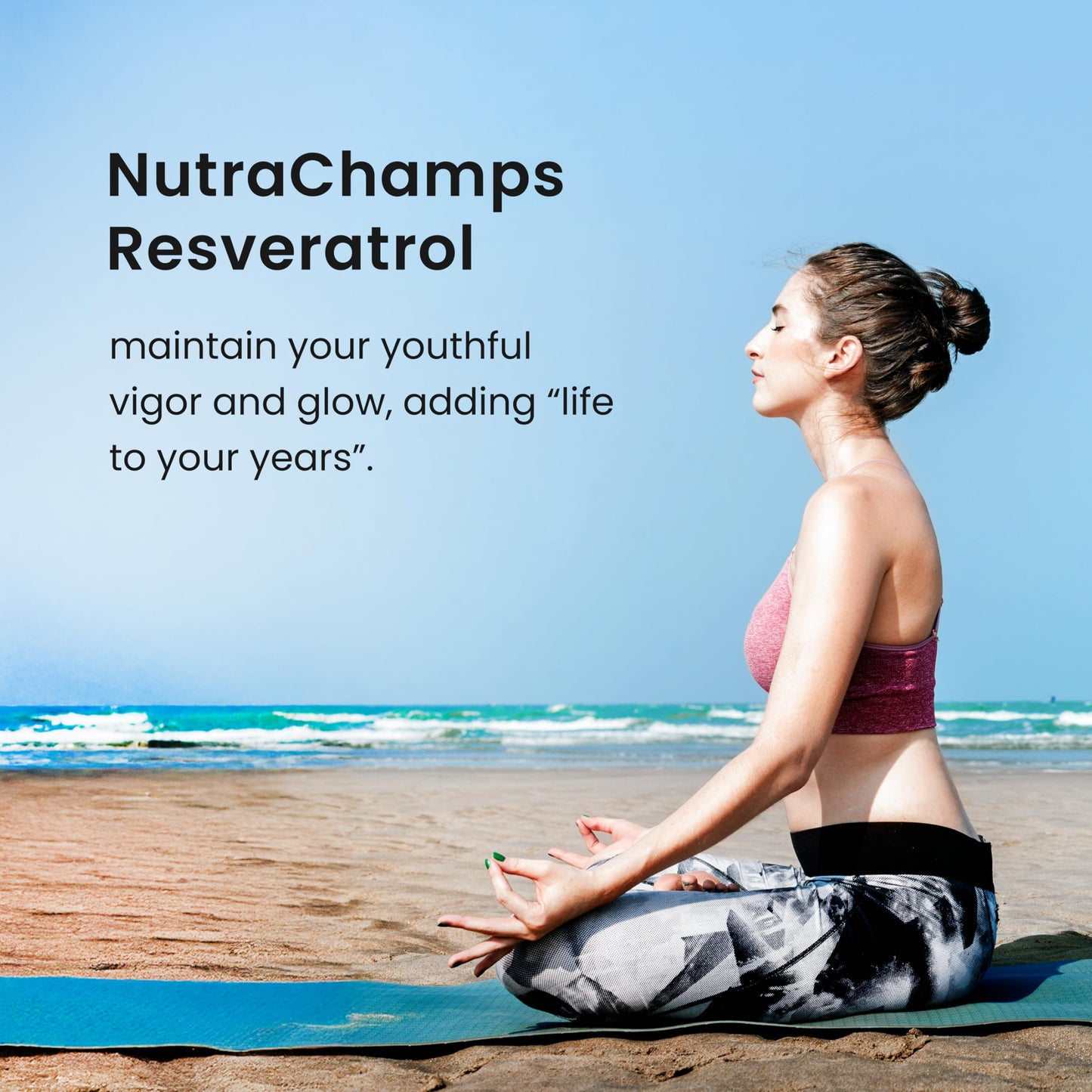 NutraChamps Resveratrol Supplement 120 Capsules