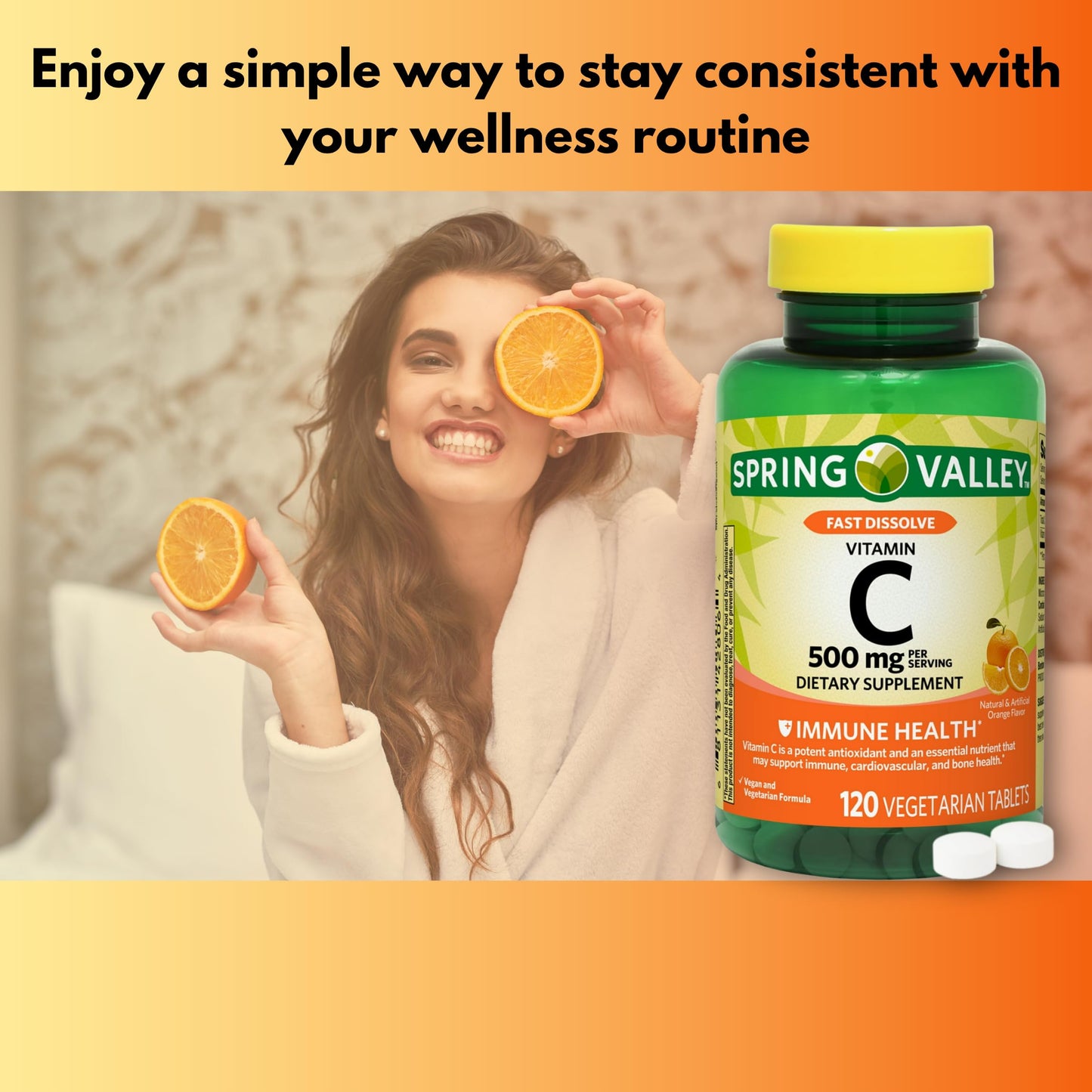 FUSION SHOP STORE Vitamin C Tablet 120 Tablets
