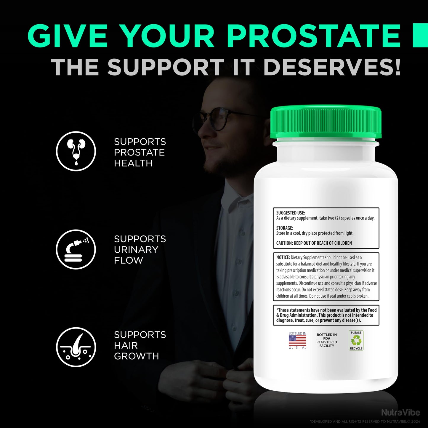 NutraVibe UrolPrime 300 Capsules