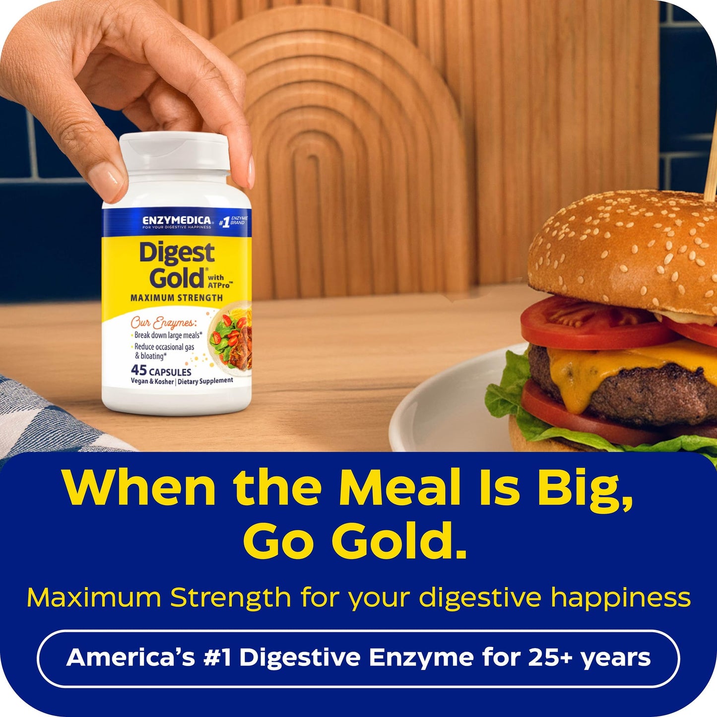 Enzymedica Digest Gold & SubCulture Probiotic for Daily Gut Health Probiotic Capsules 75 Capsules