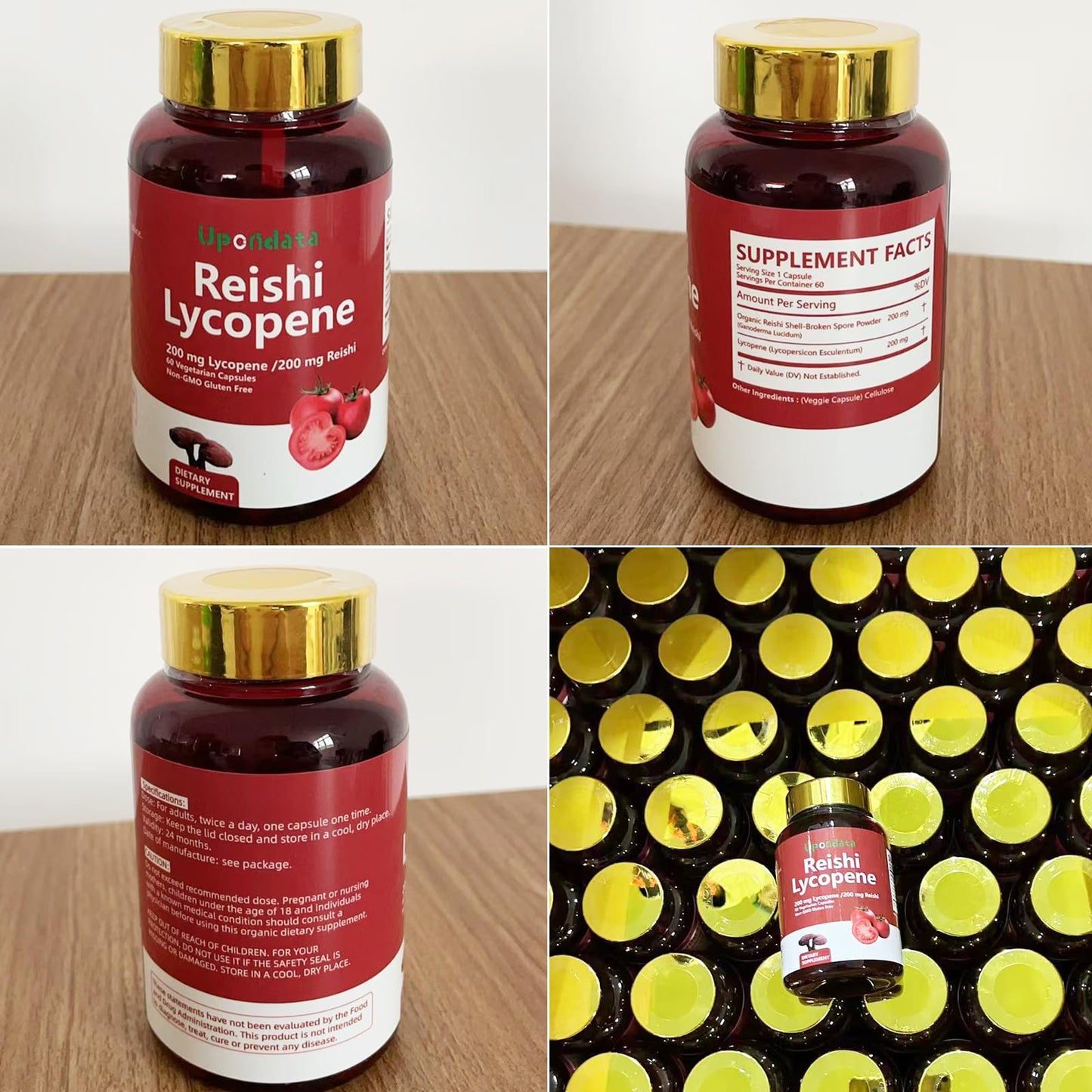 Upondata Lycopene Capsules 60 Capsules