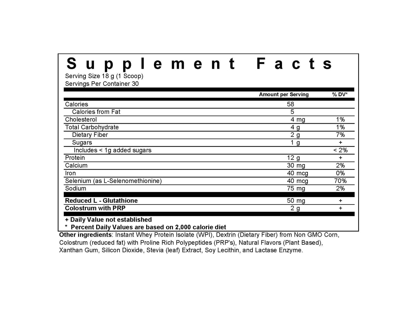Biopharma Scientific Nanopro Immune Whey Protein Powder 19.2 oz