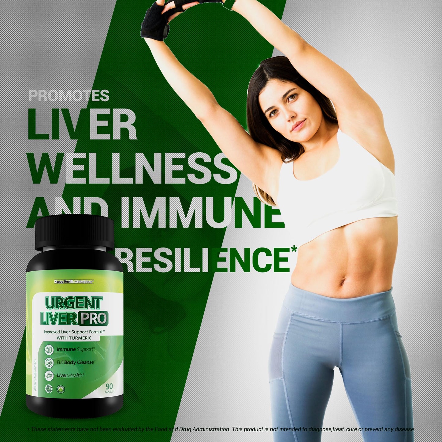 Happy Health Marketplace Urgent Liver Pro Capsule 90 Count