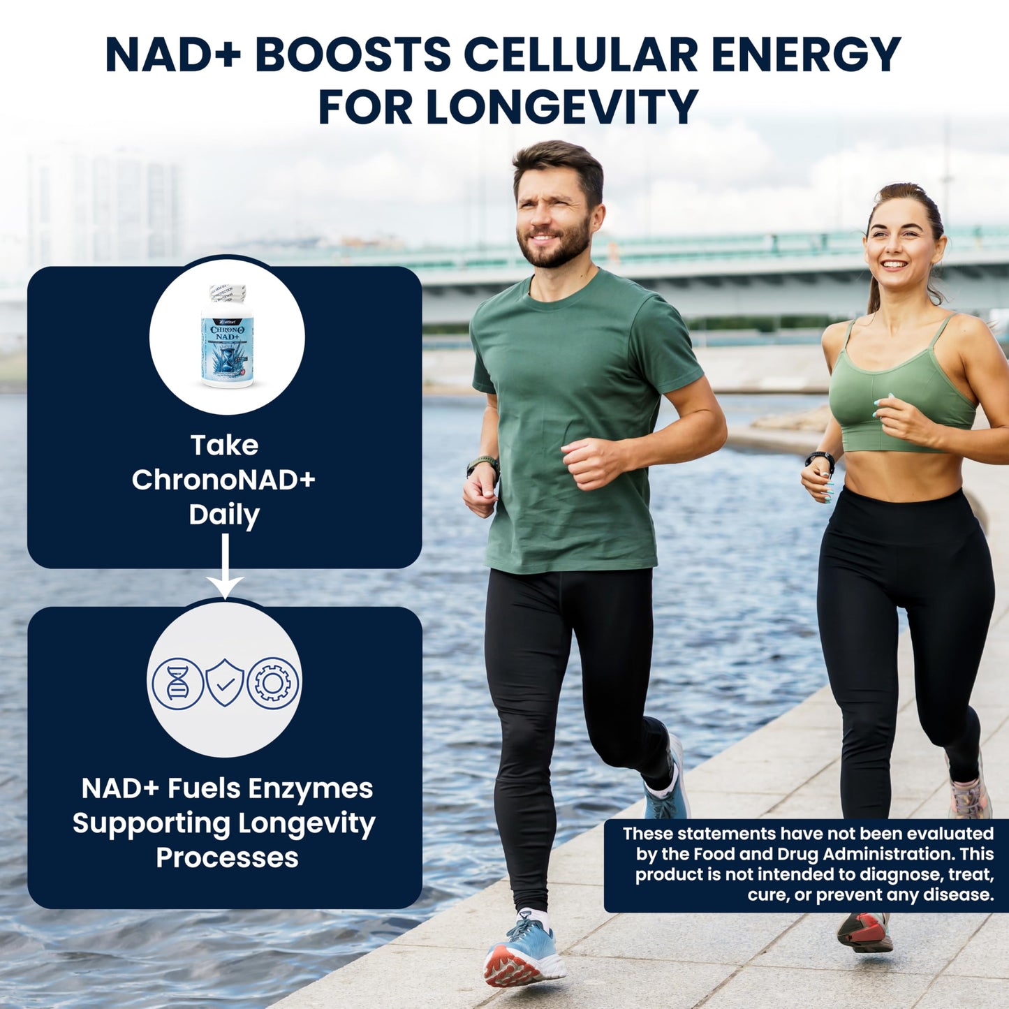 CellStart NAD+ Resveratrol Supplement Capsule, 60 Count