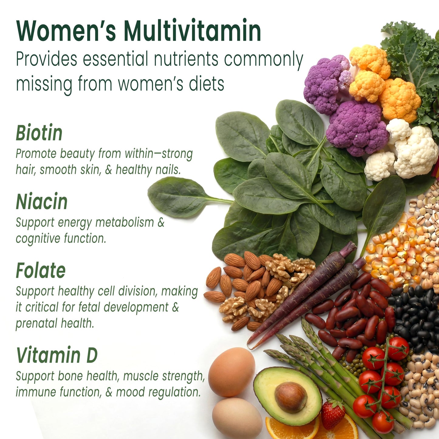 Sunsoil Supplements Women's Multivitamin Organic Gummies, Gummy, 60 Count