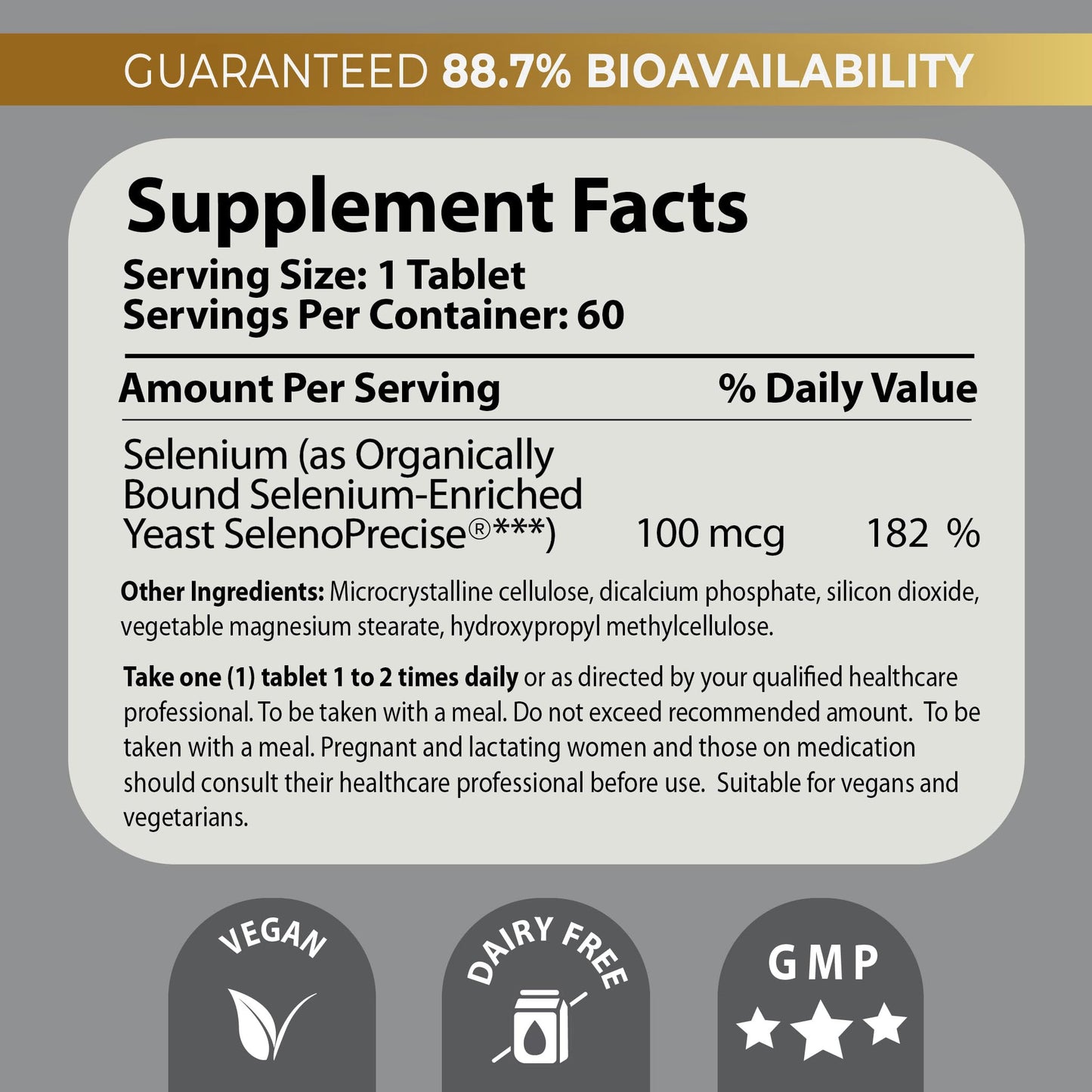 Pharma Nord SelenoPrecise Selenium 100 mcg 150 Tablets