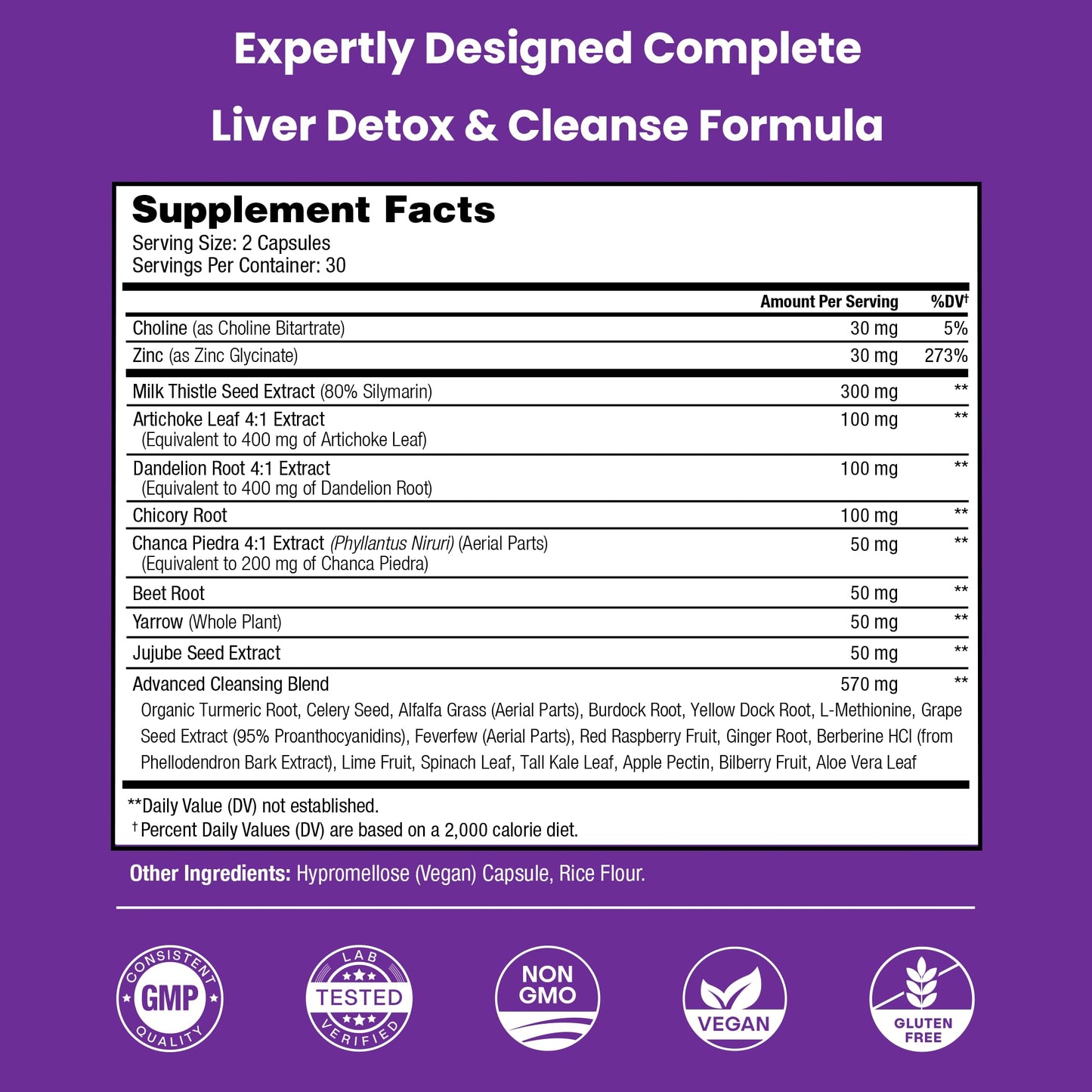 NutraChamps Liver Cleanse and Lung Cleanse Capsules, 2-Pack Bundle