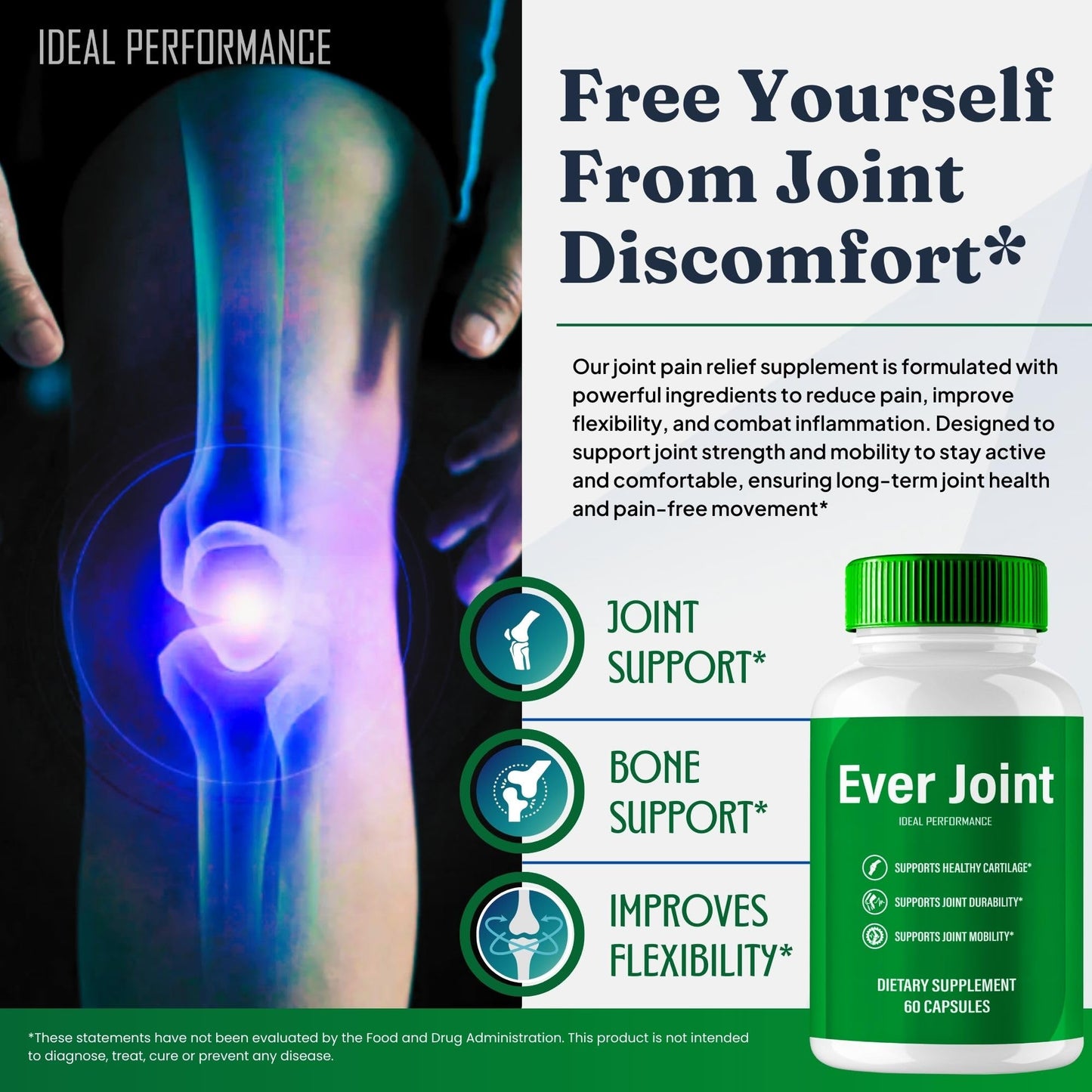 IDEAL PERFORMANCE Ever Joint Capsules 180 Capsules