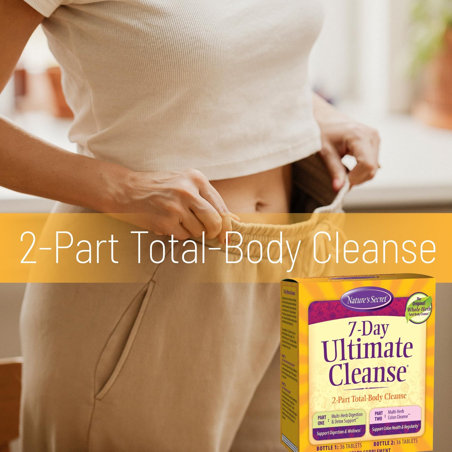 Nature's Secret 7 Day Ultimate Cleanse 72 Tablets