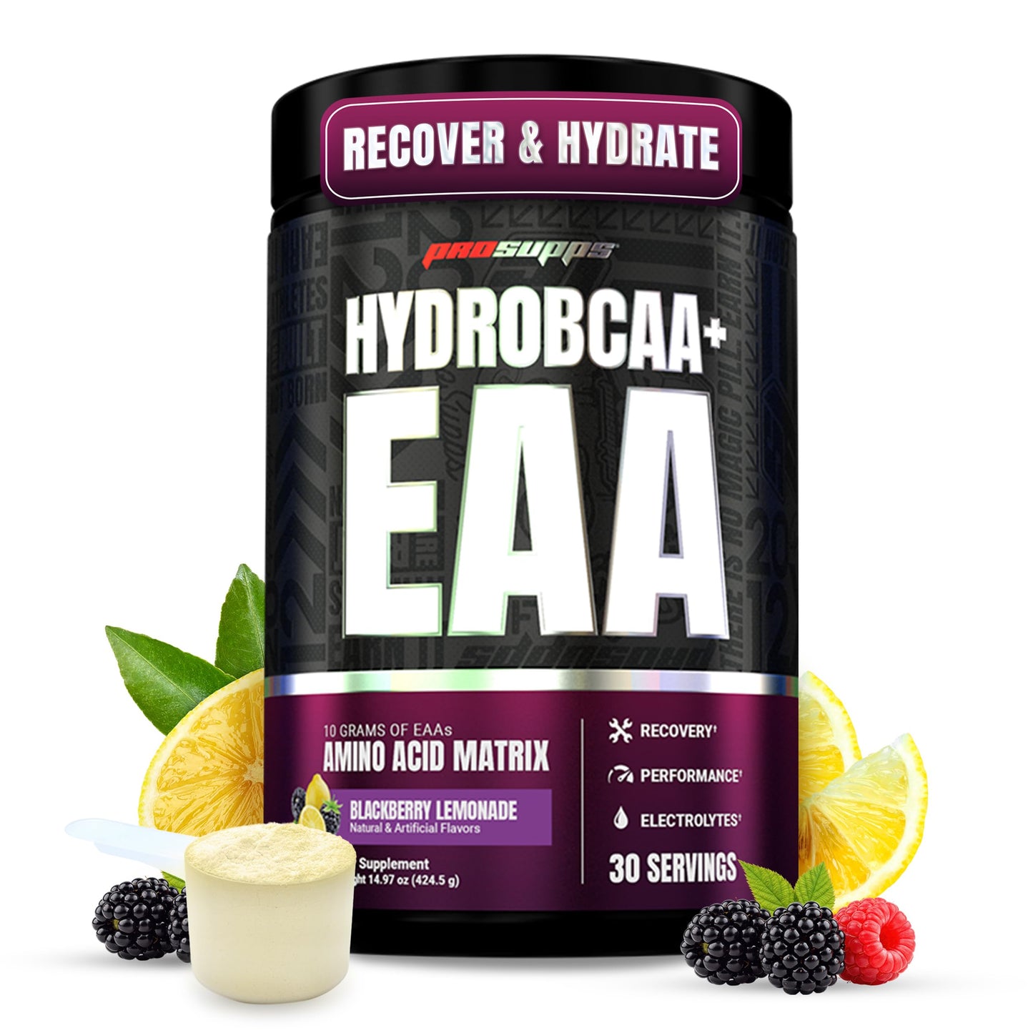 ProSupps HydroBCAA Essential Amino Acids Powder, 14.8 oz
