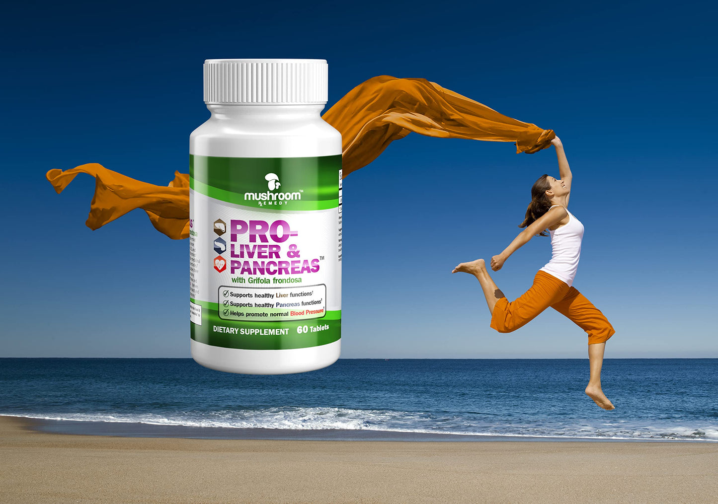 Mushroom Remedy PRO-Liver & Pancreas Tablet 60 Tablets