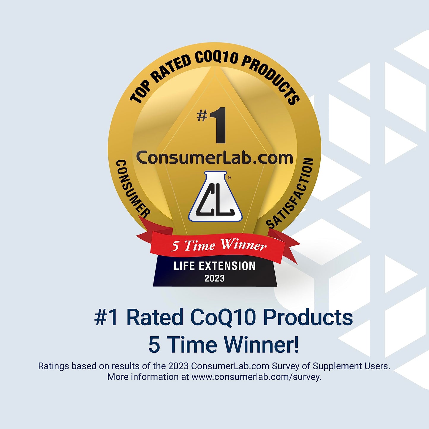 Life Extension Super Ubiquinol CoQ10 with Enhanced Mitochondrial Support 100 mg Softgels 120 Count