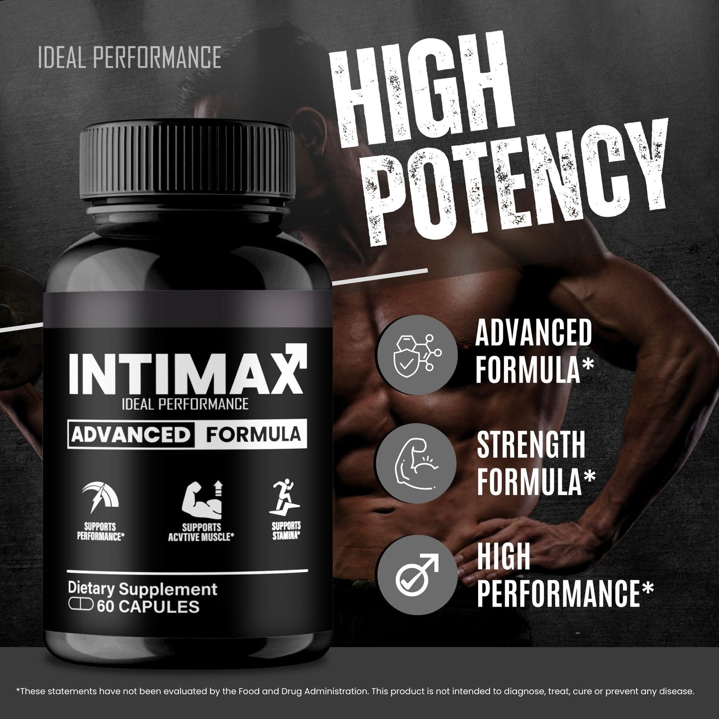 IDEAL PERFORMANCE Intimax Capsule, 60 Count