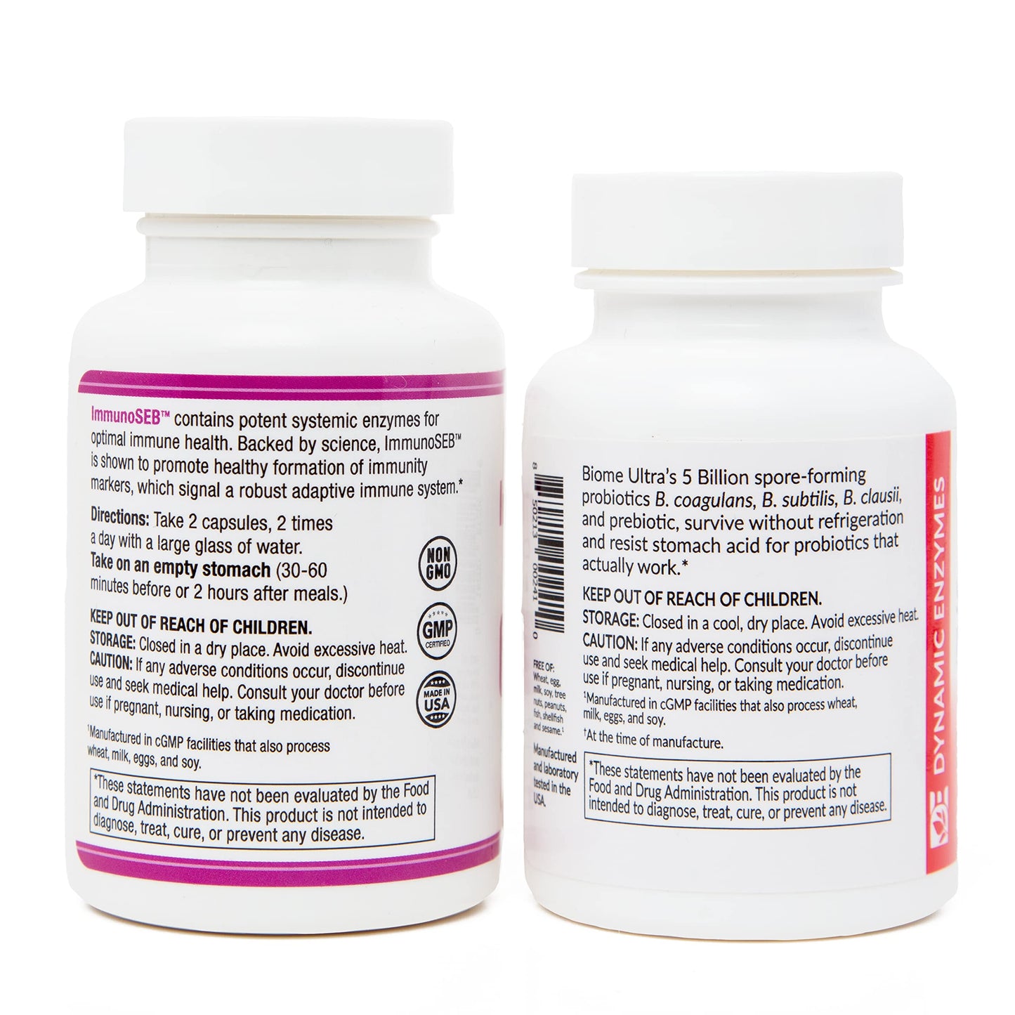 AST Enzymes ImmunoSEB & Biome Ultra Capsule, 1 Count