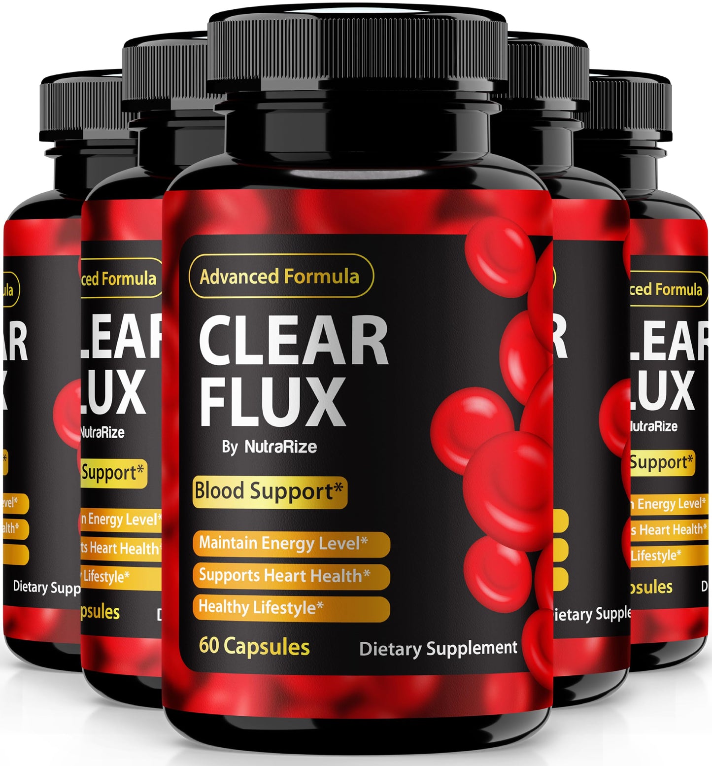 NutraRize Clear Flux Capsules, 300 Capsules