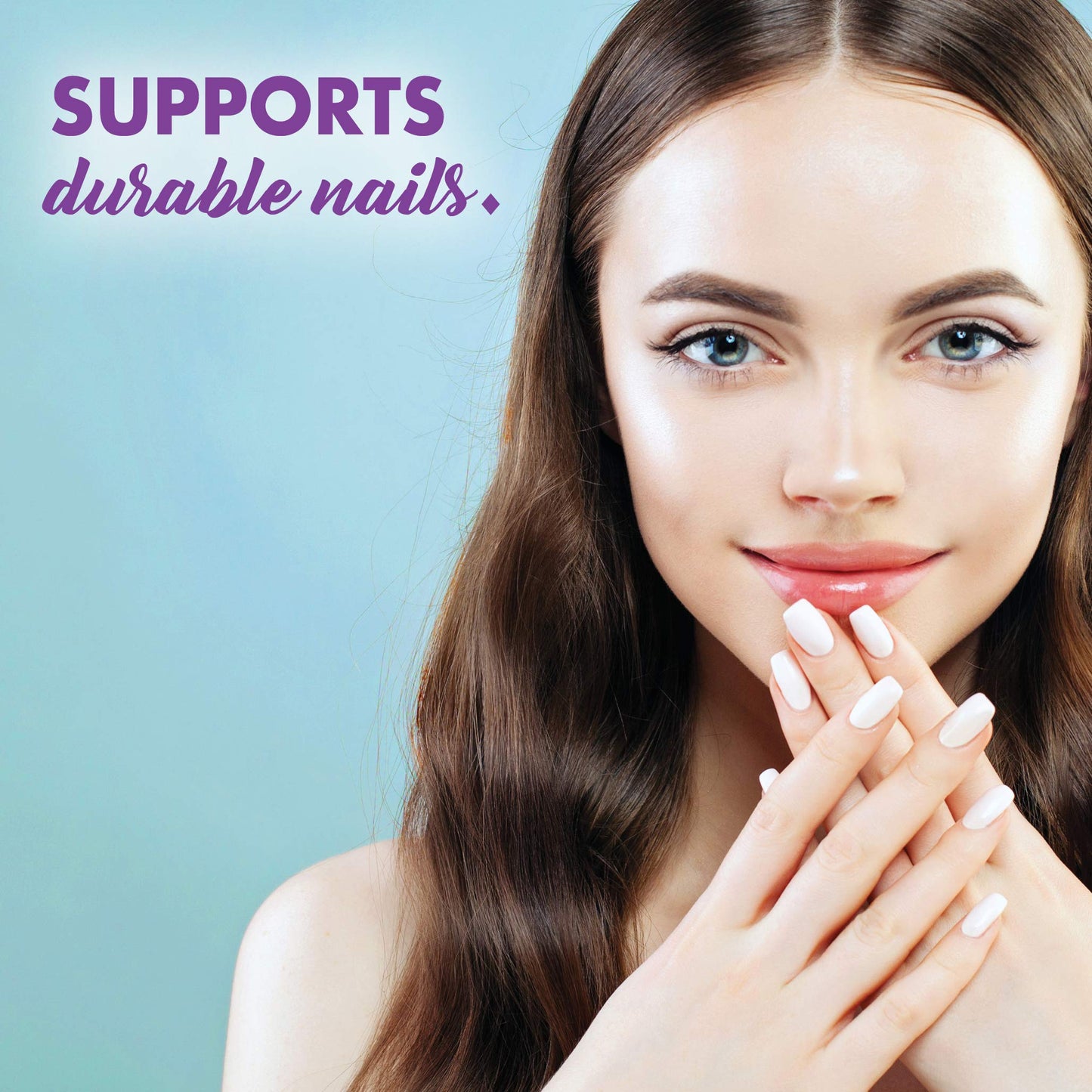 BlueBonnet Biotin 5000 mcg Hair & Nail Support Capsules, 120 Count