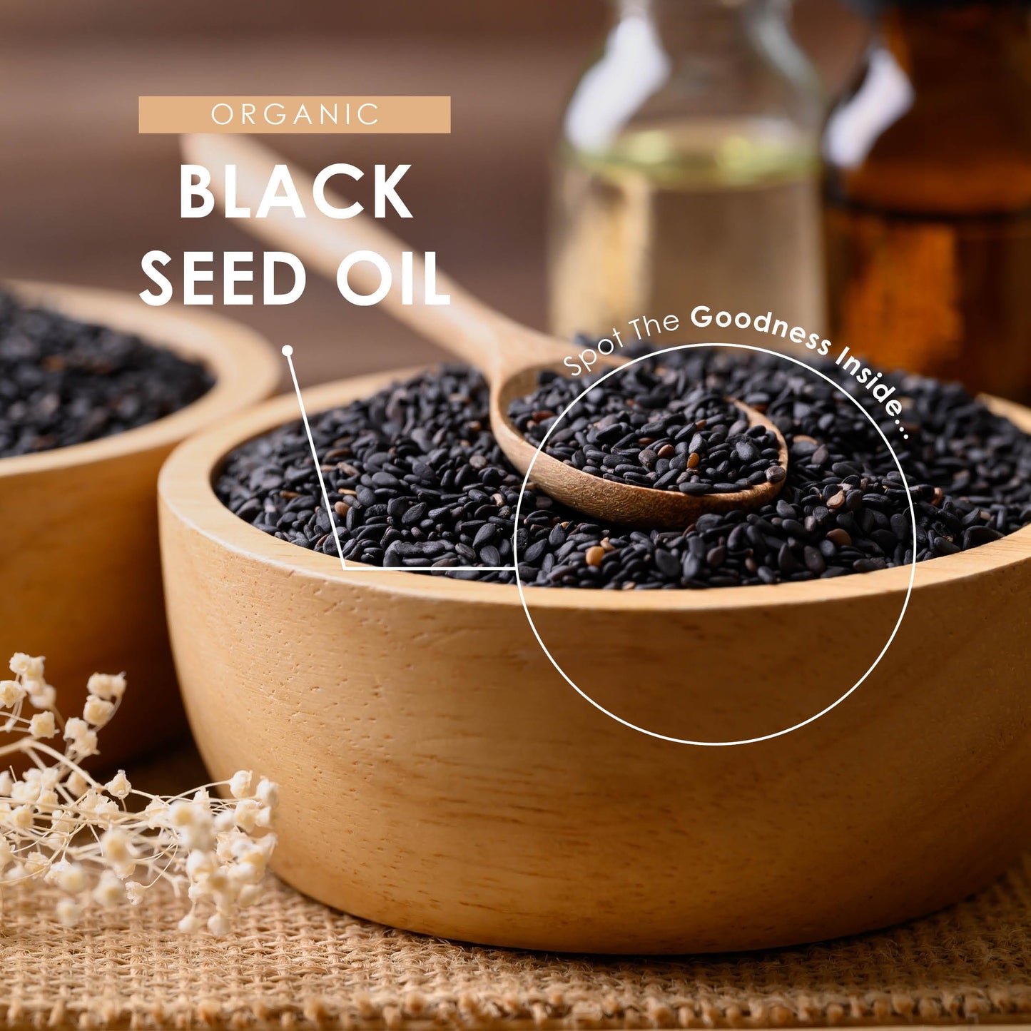 ALPHA01 Organic Black Seed Oil Capsules 120 Count