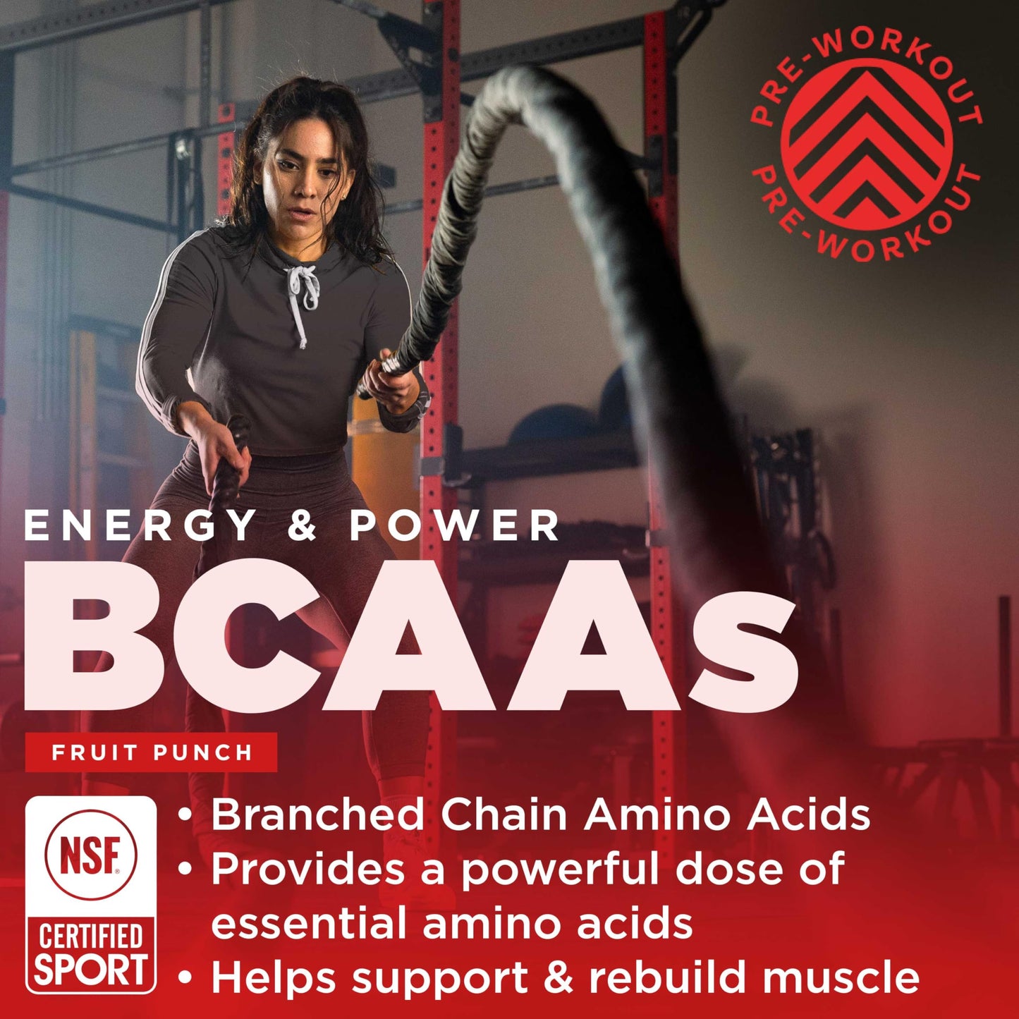 Gnarly Nutrition BCAA Powder 10.58 oz