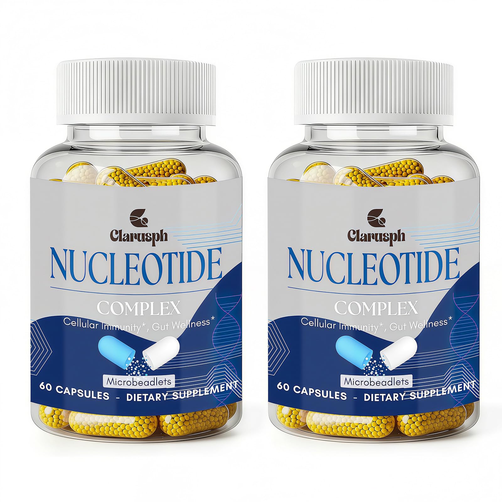 Clarusph Immunity Nucleotide Complex Blend 400mg Capsule 120 Count