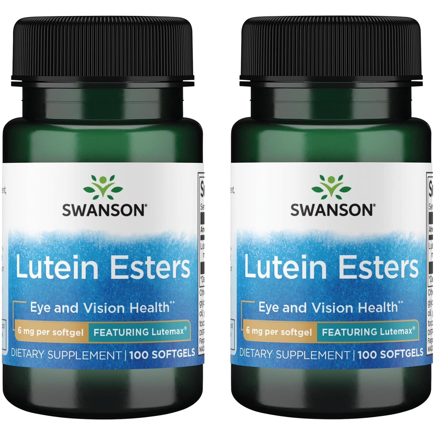 Swanson Lutein Esters Featuring Lutemax 6 mg Softgels 100