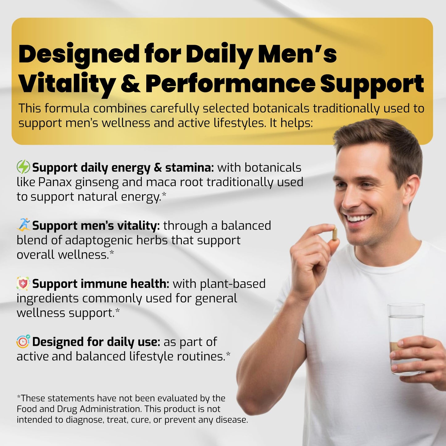 VEGATOT 8 IN 1 Testo Support Capsule 90 Count