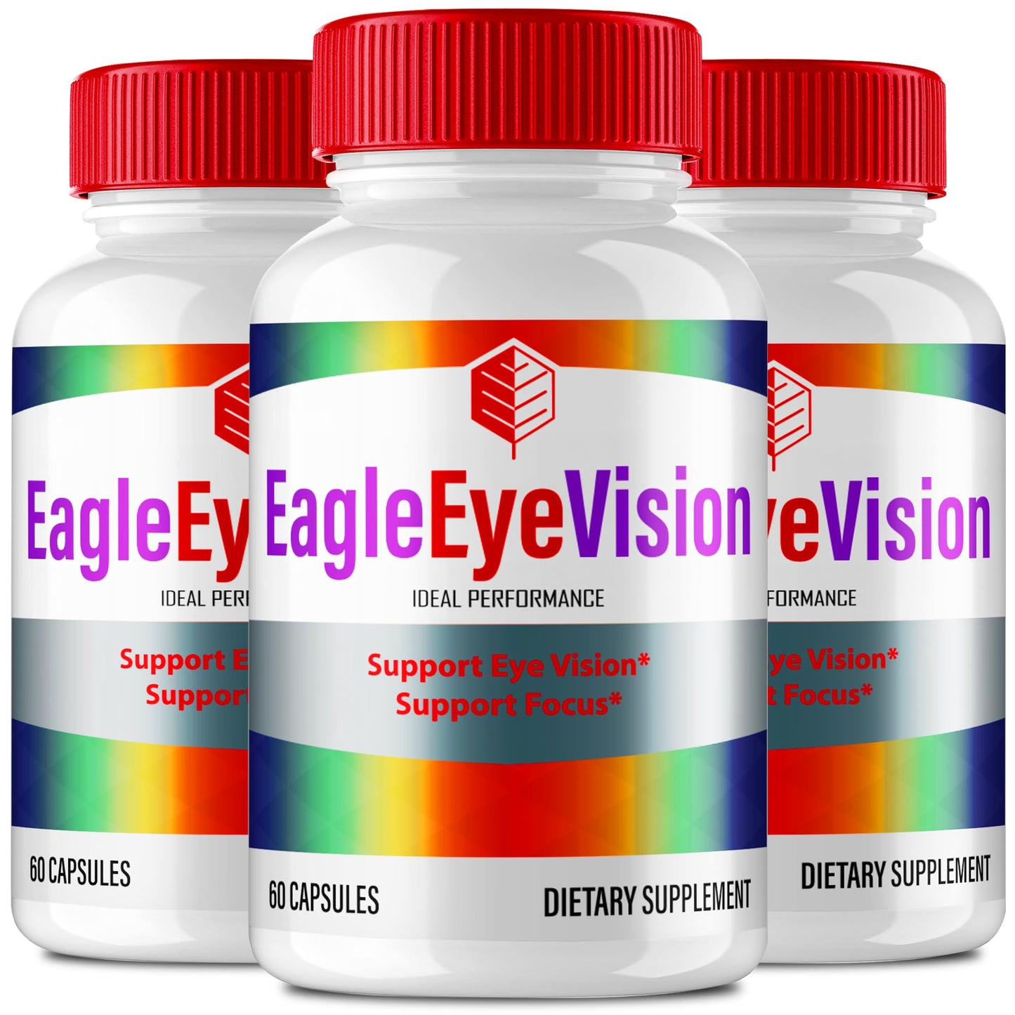 IDEAL PERFORMANCE Eagle Eye Vision Eye Health Supplements Capsules, 180 Count