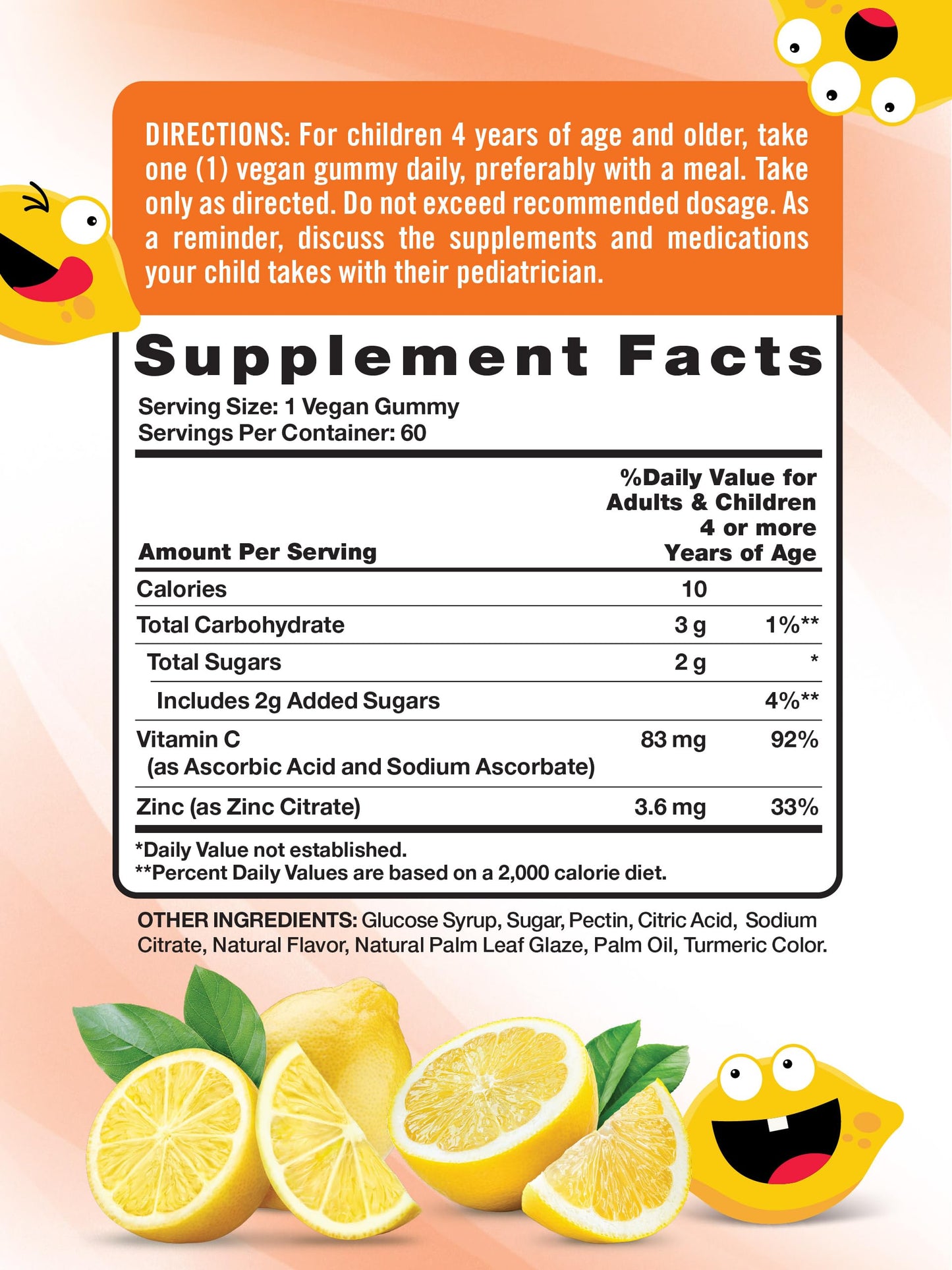 Nature's Truth Vitamin C Gummies for Kids 60 Count