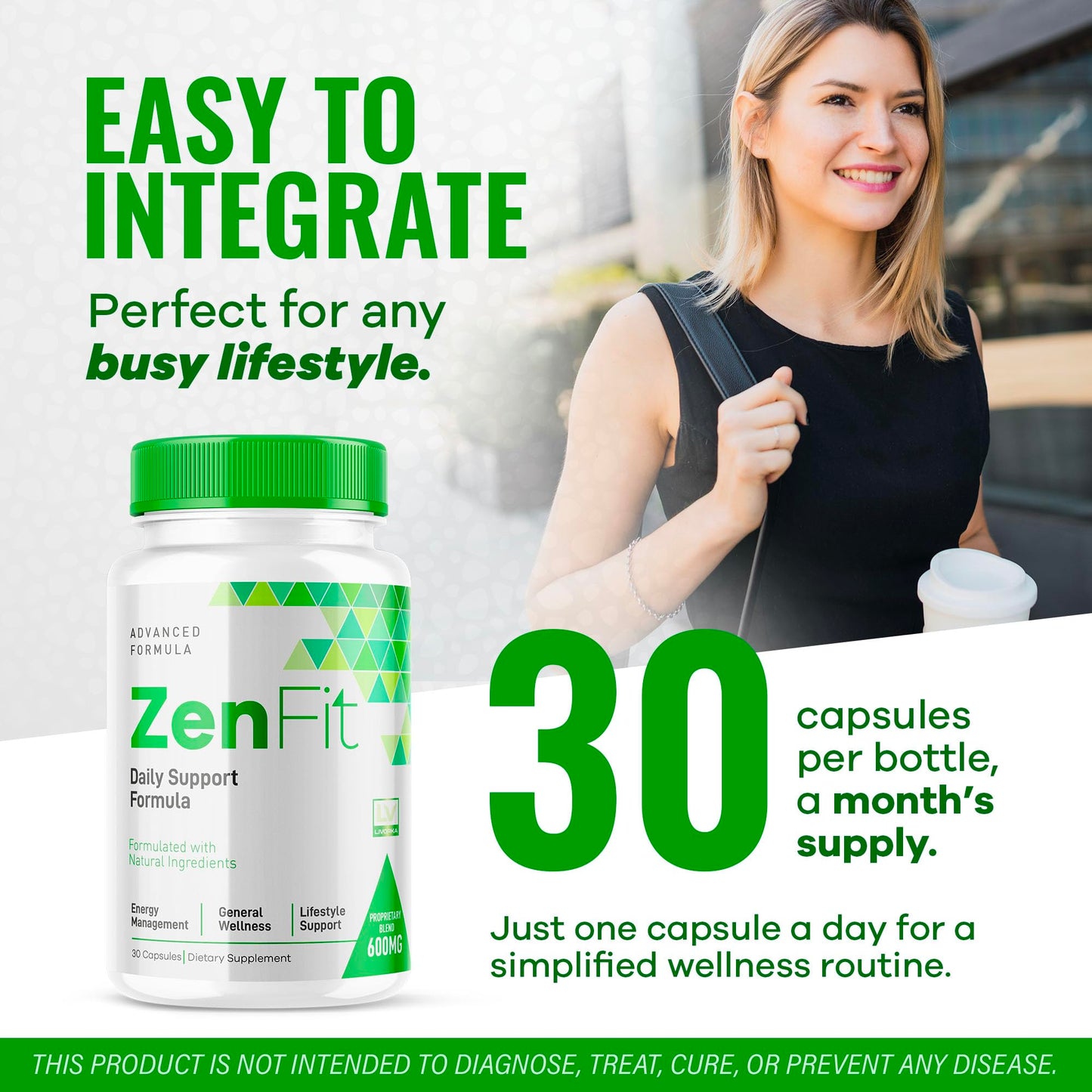 LIVORKA Zenfit Capsules, 150 Capsules