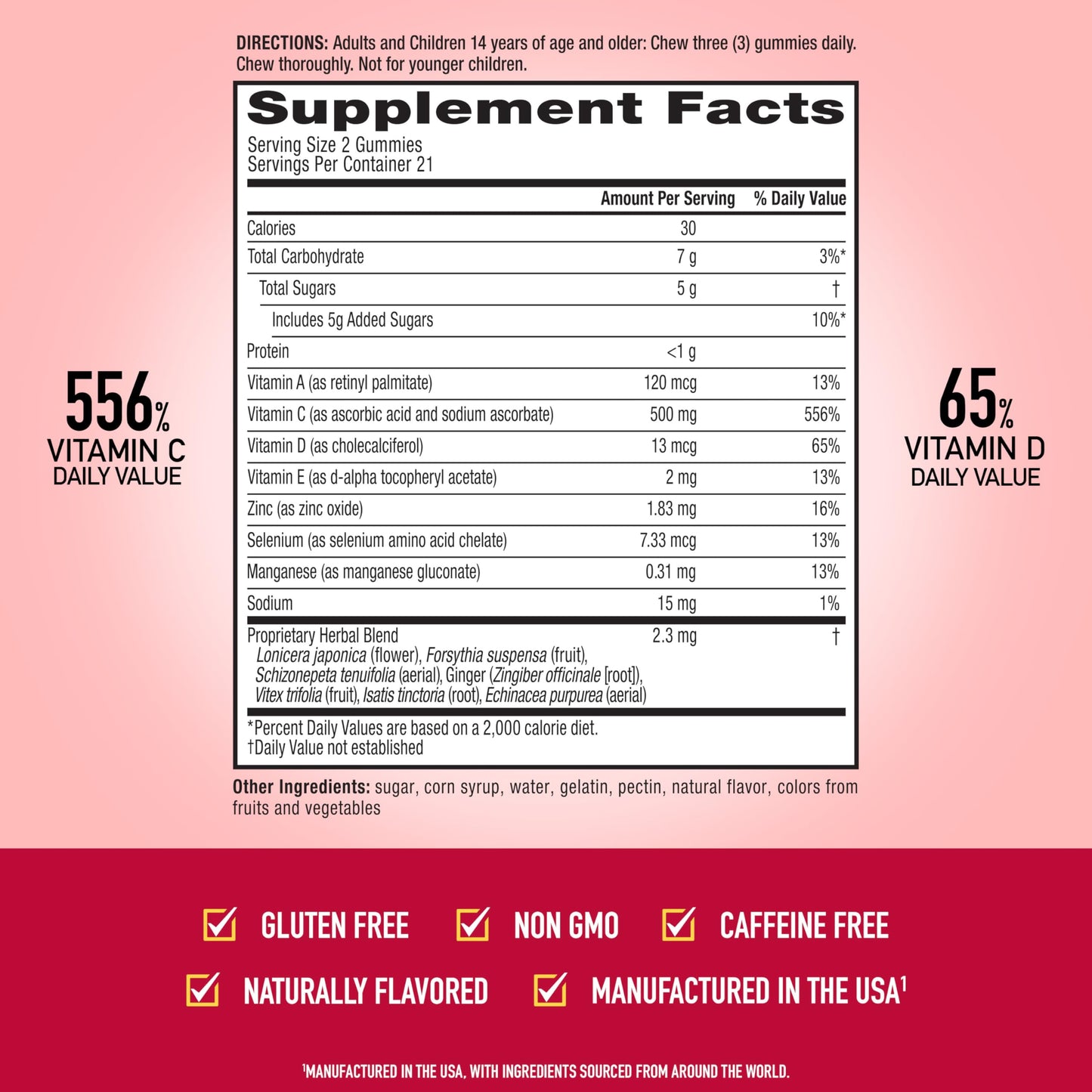 Airborne Kids Immune Support Gummies, 42 Count