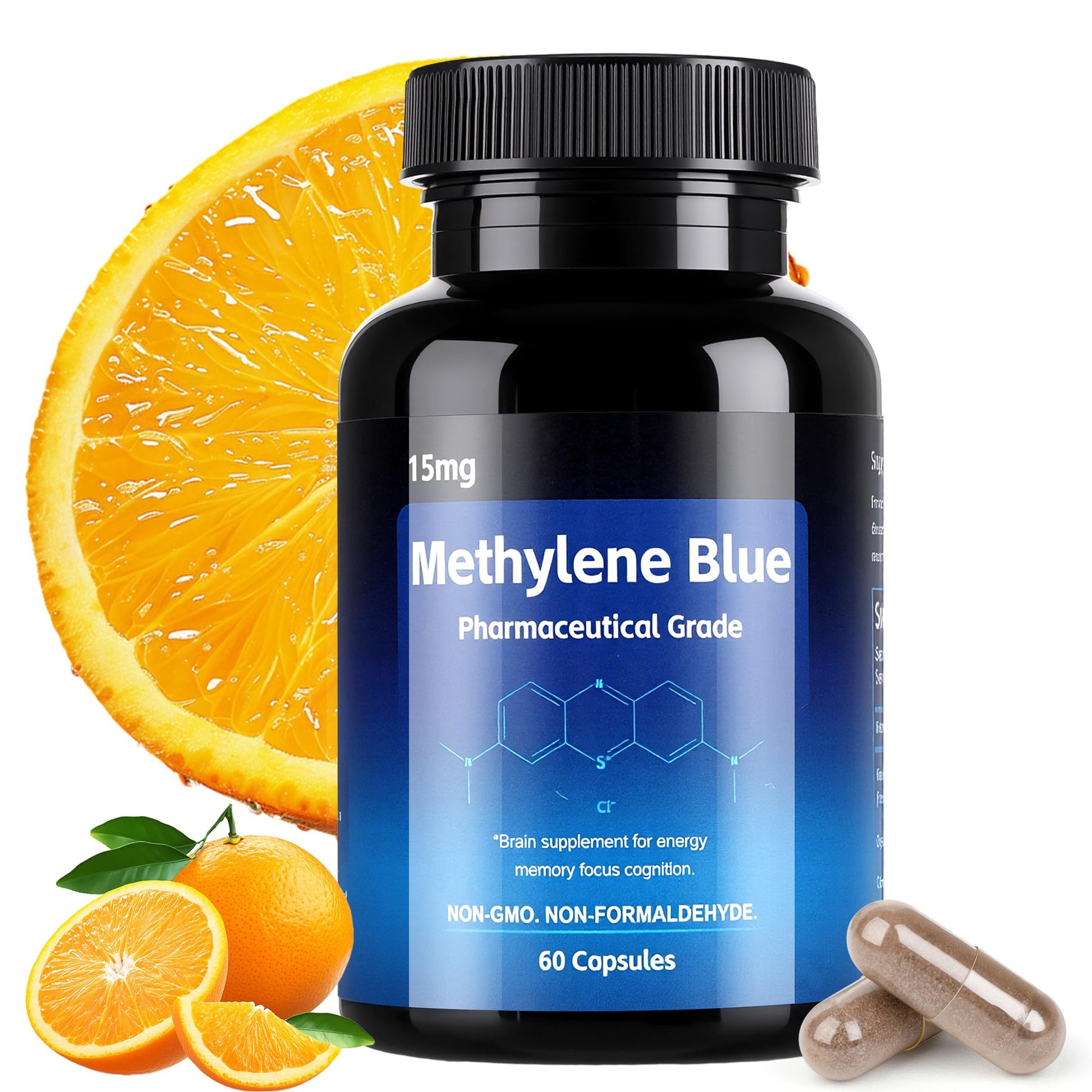 Crobirware Methylene Blue Capsules, 60 Count
