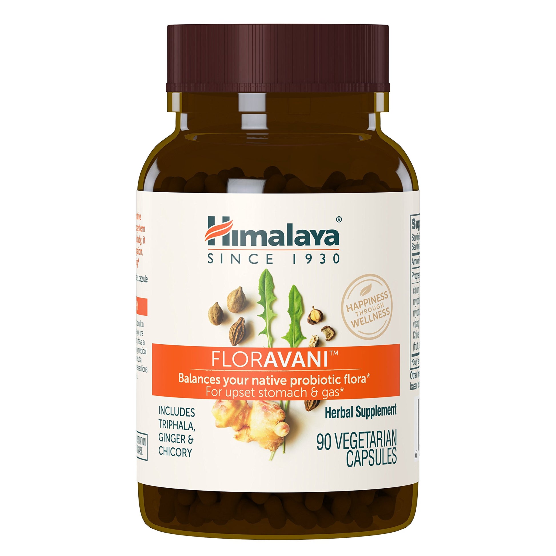 Himalaya FlorAvani Herbal Digestive Health Supplement 90 Capsules