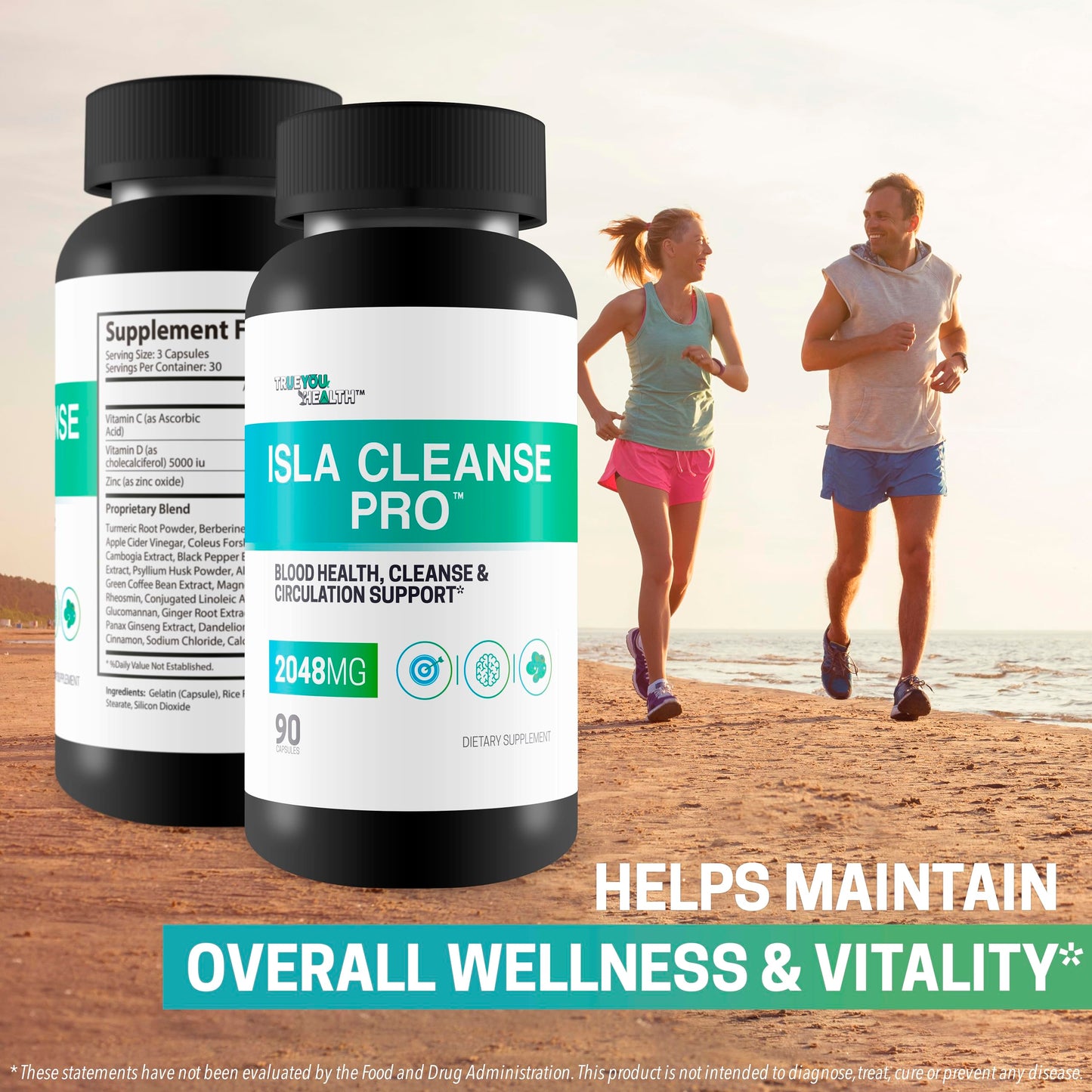 True You Health Isla Cleanse Pro Capsule 90 Count