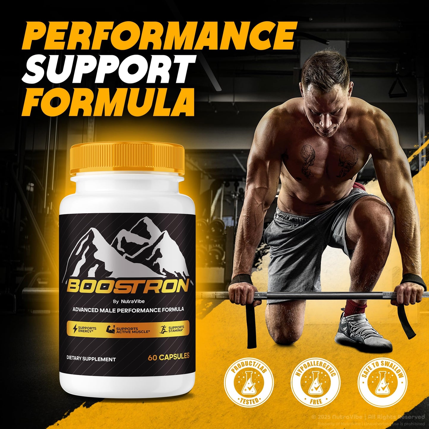 NutraVibe Boostron Capsule 60 Capsules