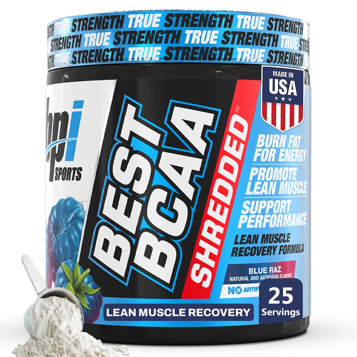 BPI Sports Best BCAA Shredded Powder 7.3 Ounce