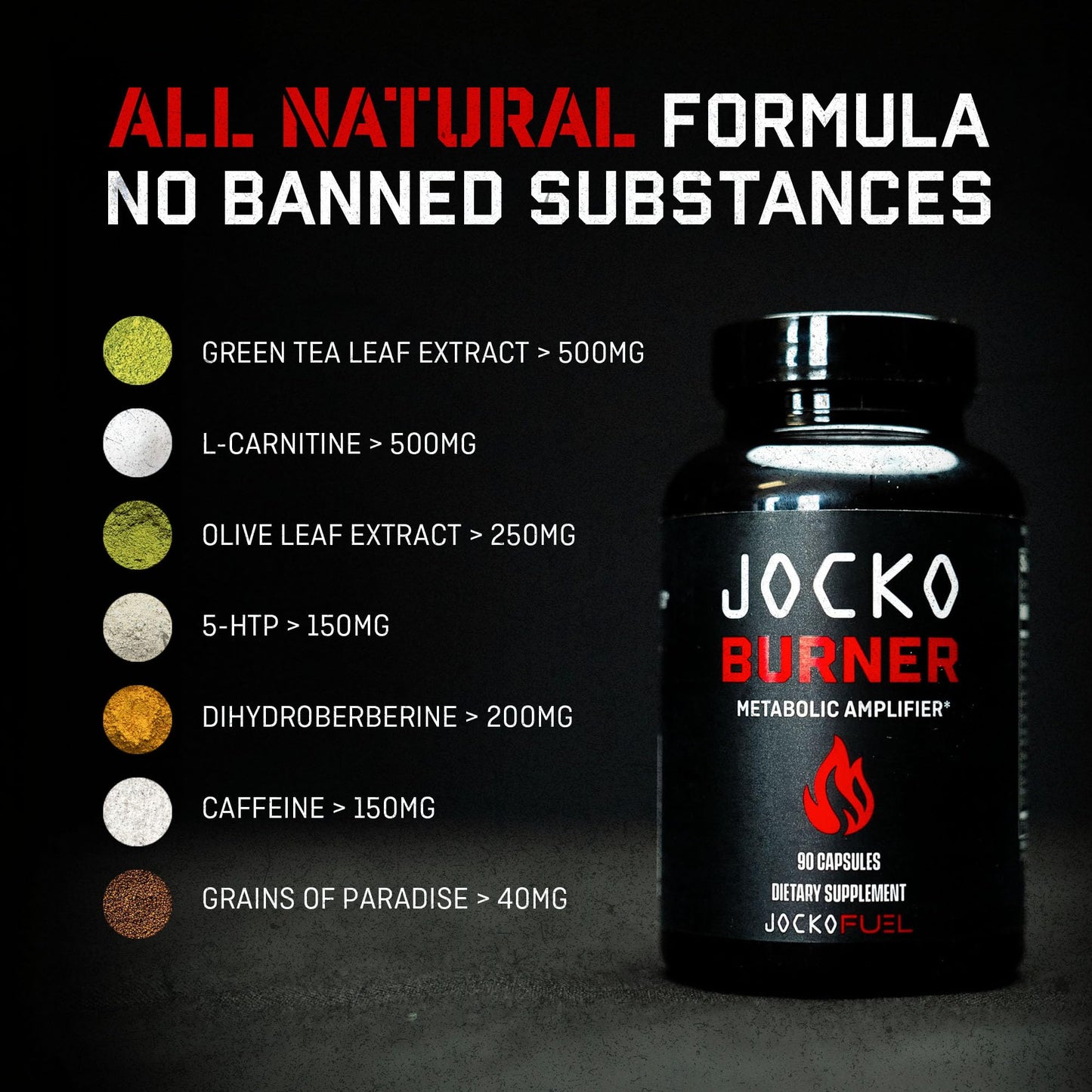 Jocko Fuel Burner Capsule 90 Count