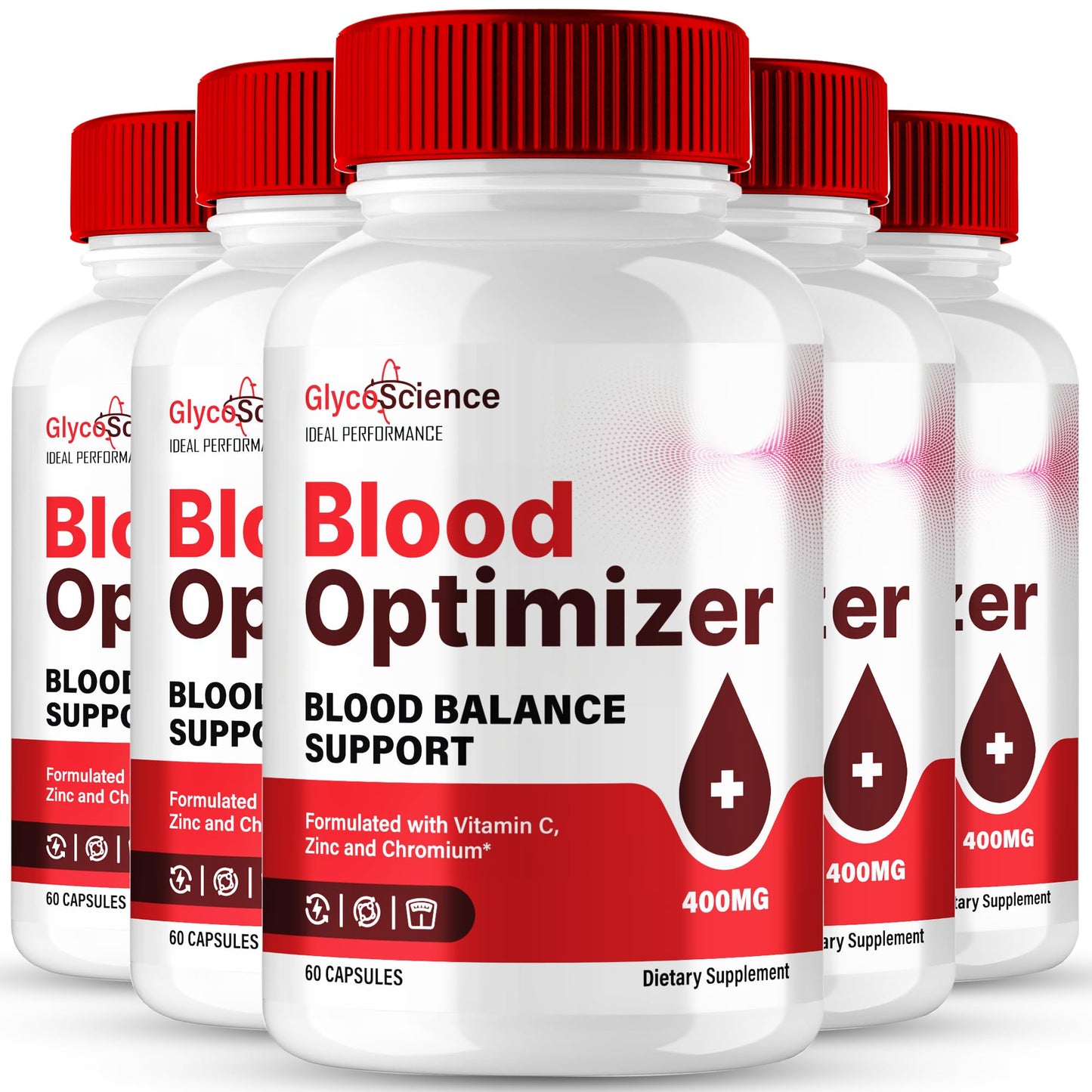 IDEAL PERFORMANCE GlycoScience Blood Optimizer Capsules, 300 Capsules