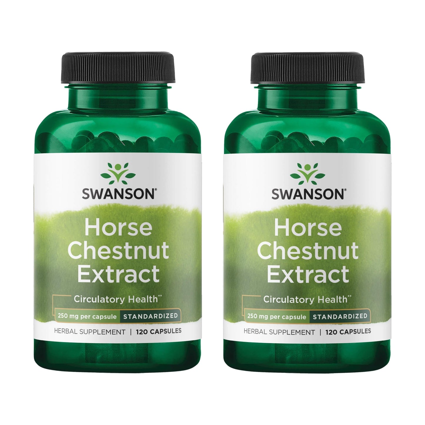 Swanson Horse Chestnut 22% Aescin (Standardized) 250 Milligrams Capsules 240