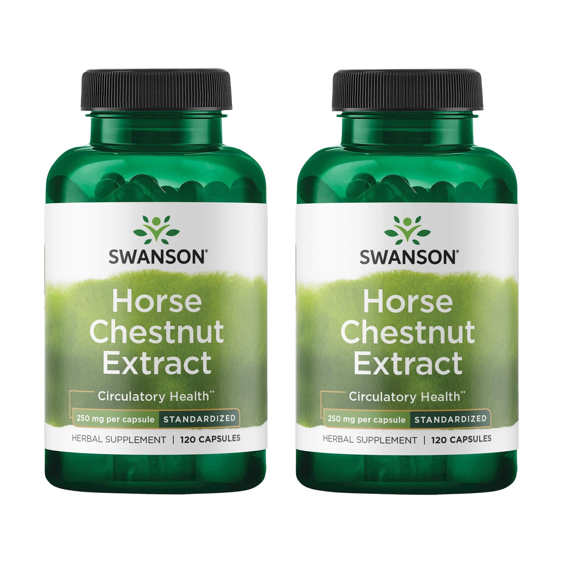 Swanson Horse Chestnut 22% Aescin (Standardized) 250 Milligrams Capsules 240