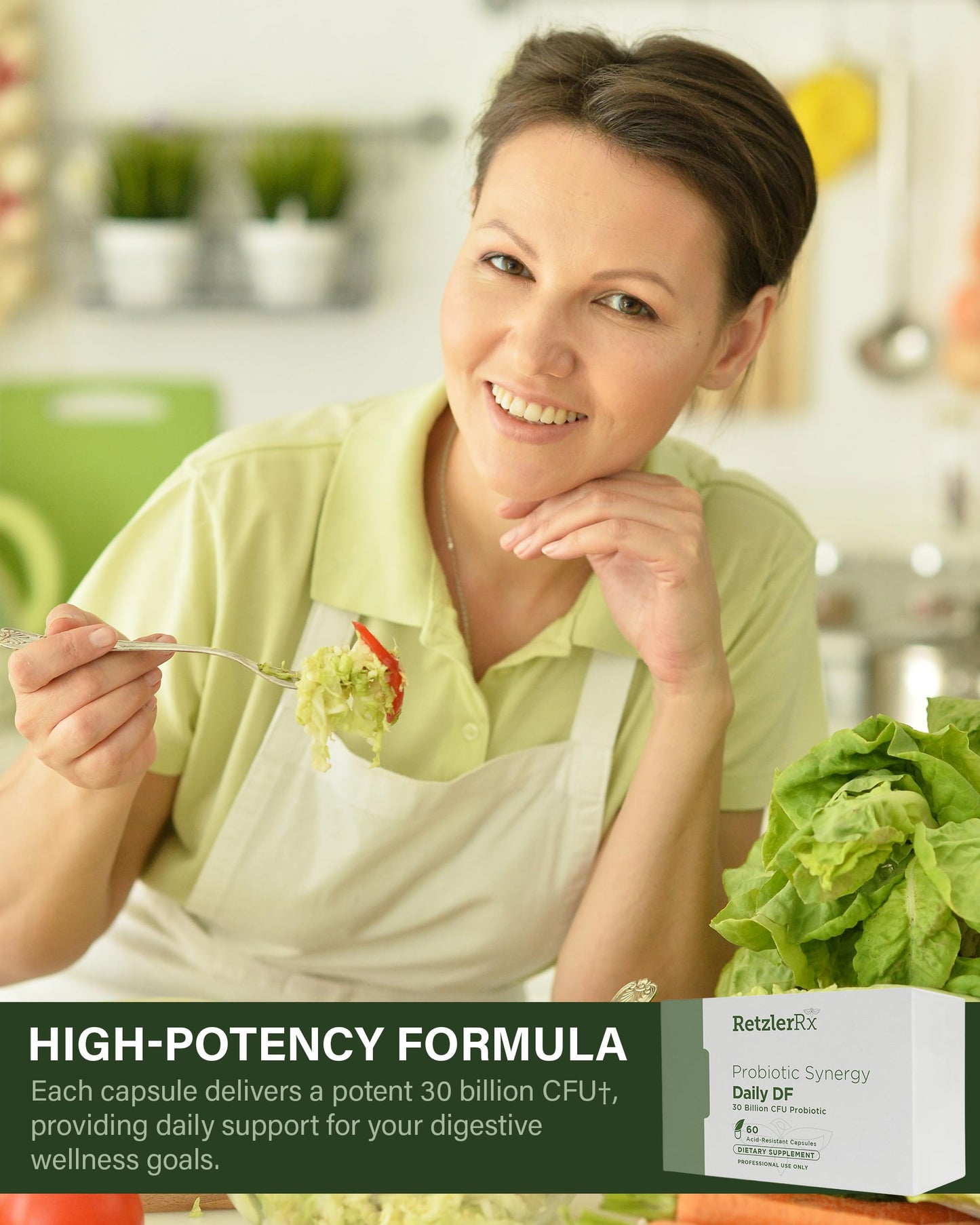 HormoneSynergy Probiotic Synergy Daily DF Capsule, 60 Count