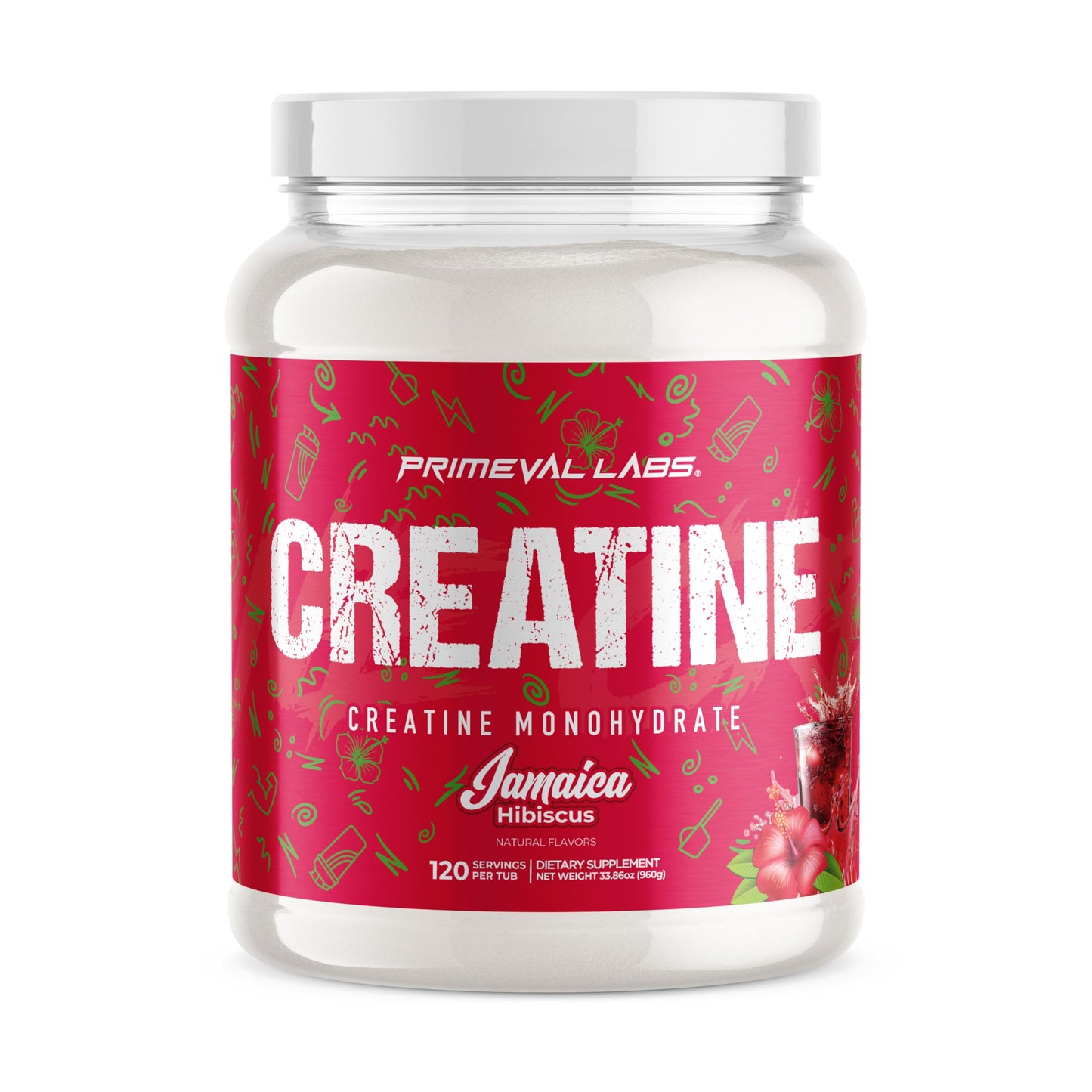 Primeval Labs Clean Creatine Monohydrate Powder 720