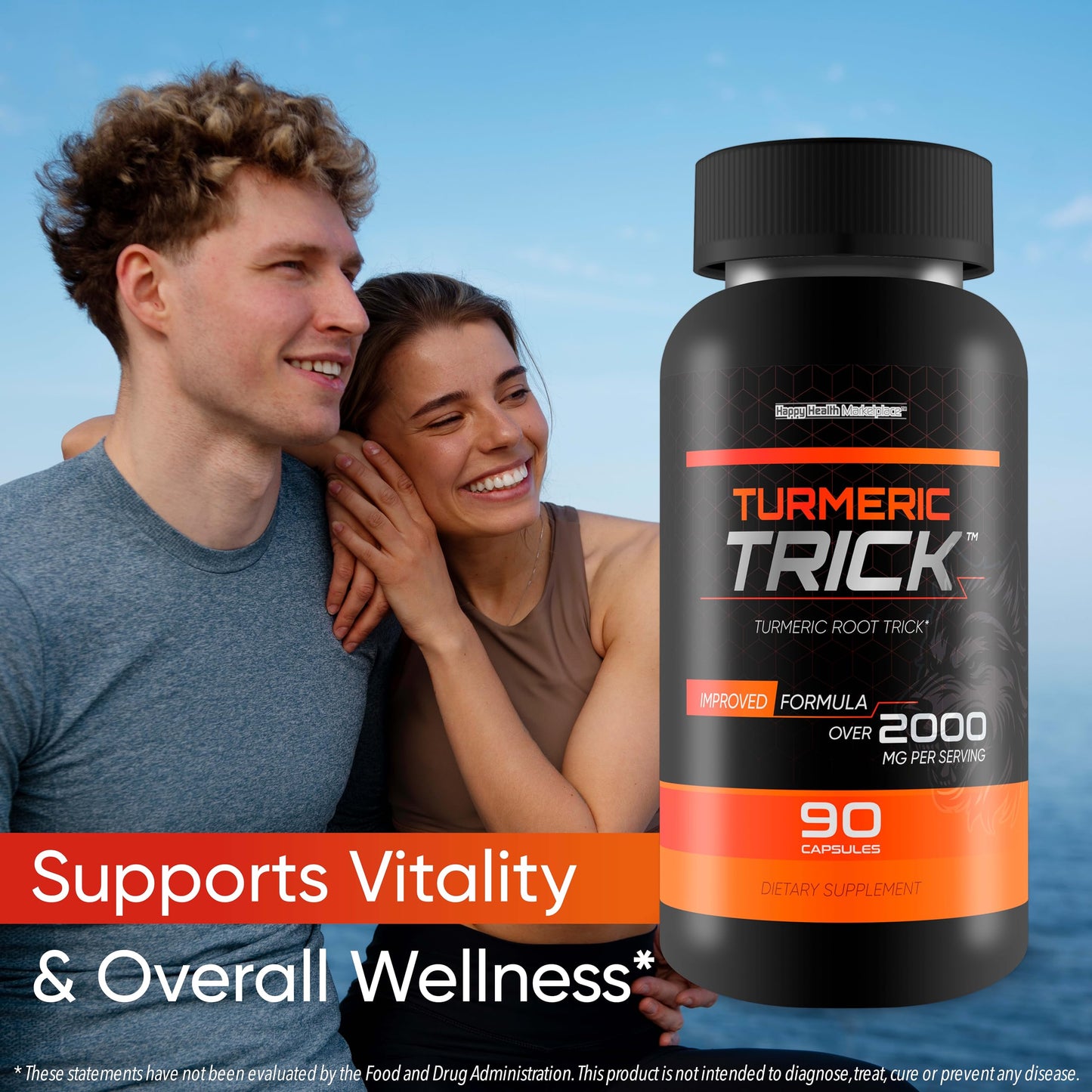 Happy Health Marketplace Turmeric Trick Capsule 90 Capsules