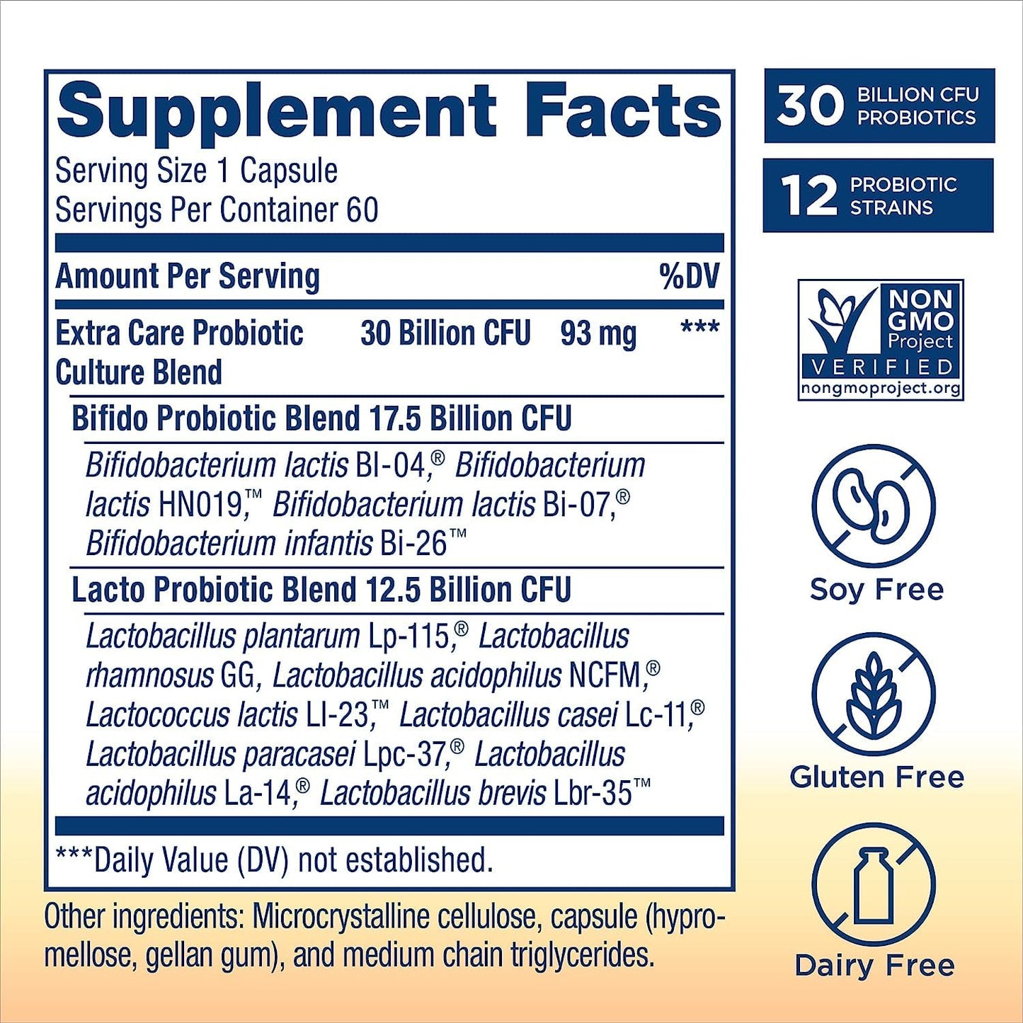 Renew Life Probiotic for Men & Women Bundle Capsules, 180 Count