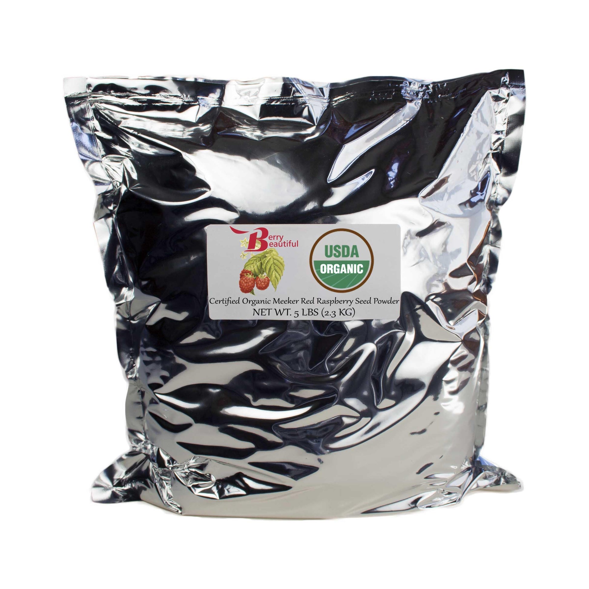 Berry Beautiful Organic Meeker Red Raspberry Seed Powder 80 oz